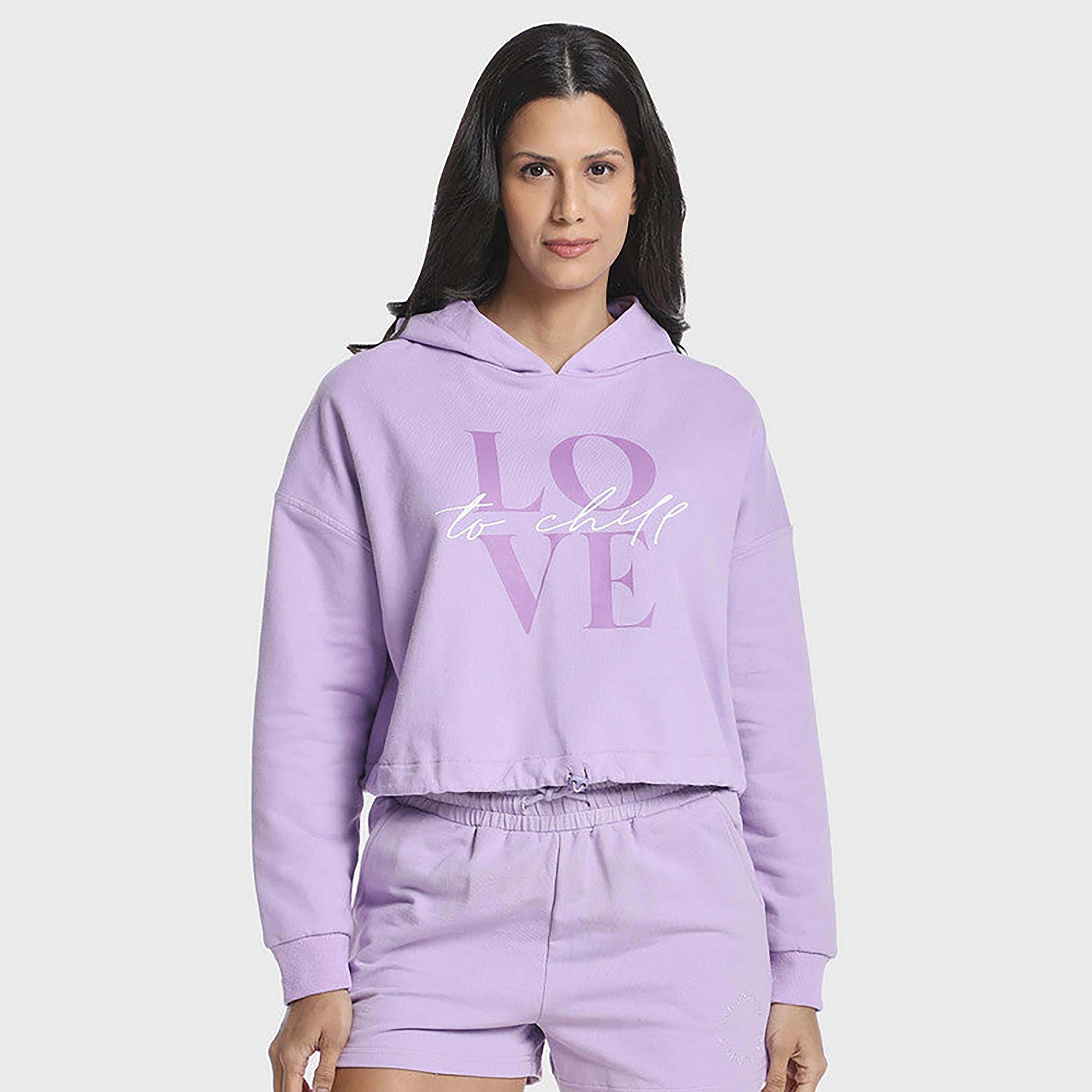 سترة هودي رياضية نسائية بأكمام طويلة بطبعة من Isla & Evie بغطاء رأس بأكمام طويلة-women-clothing-hoodiesandsweatshirts-sweatshirts-image-1