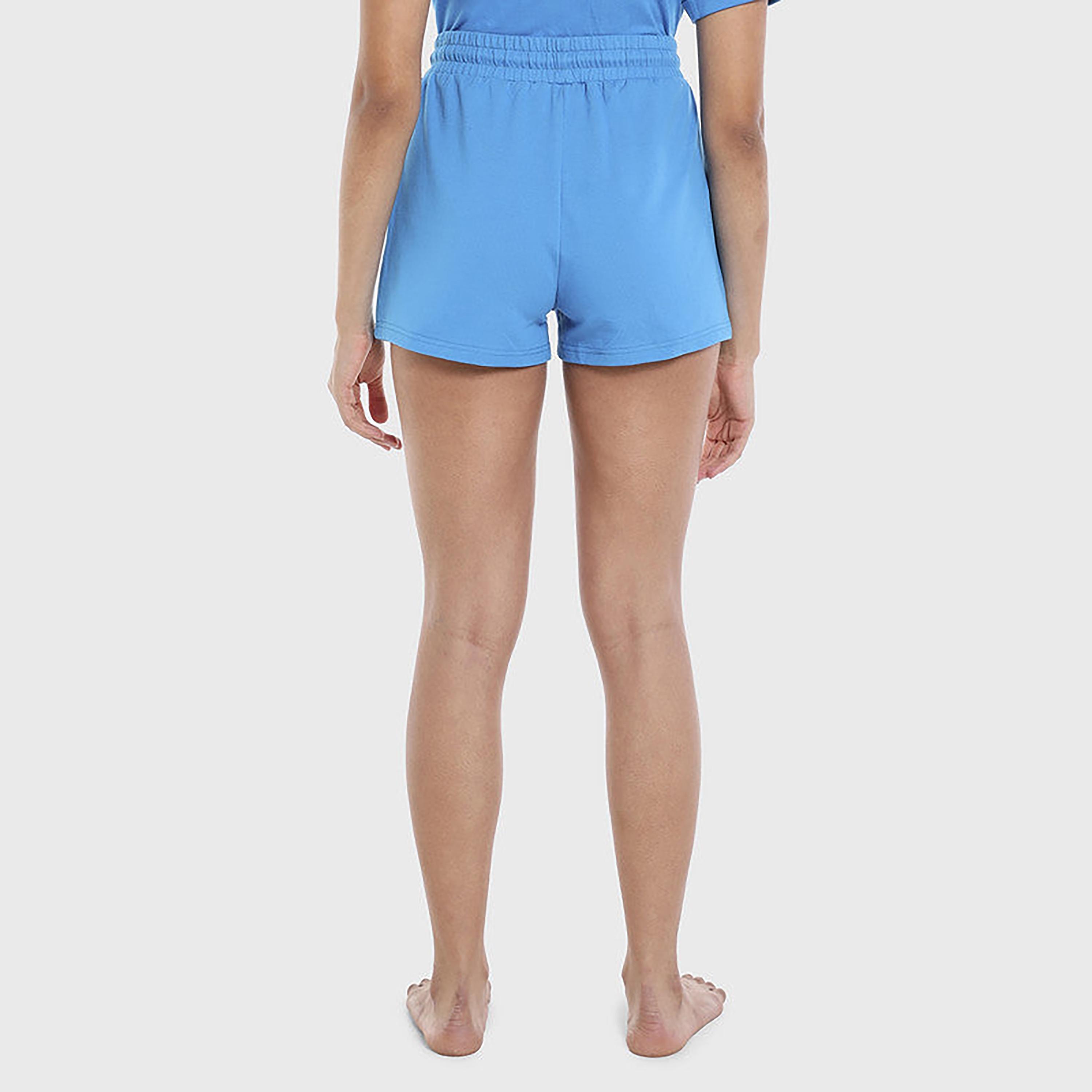 Isla & Evie Plain High-Rise Drawstring Waistband Women's Sport Shorts-women-clothing-bottoms-shorts-image-3