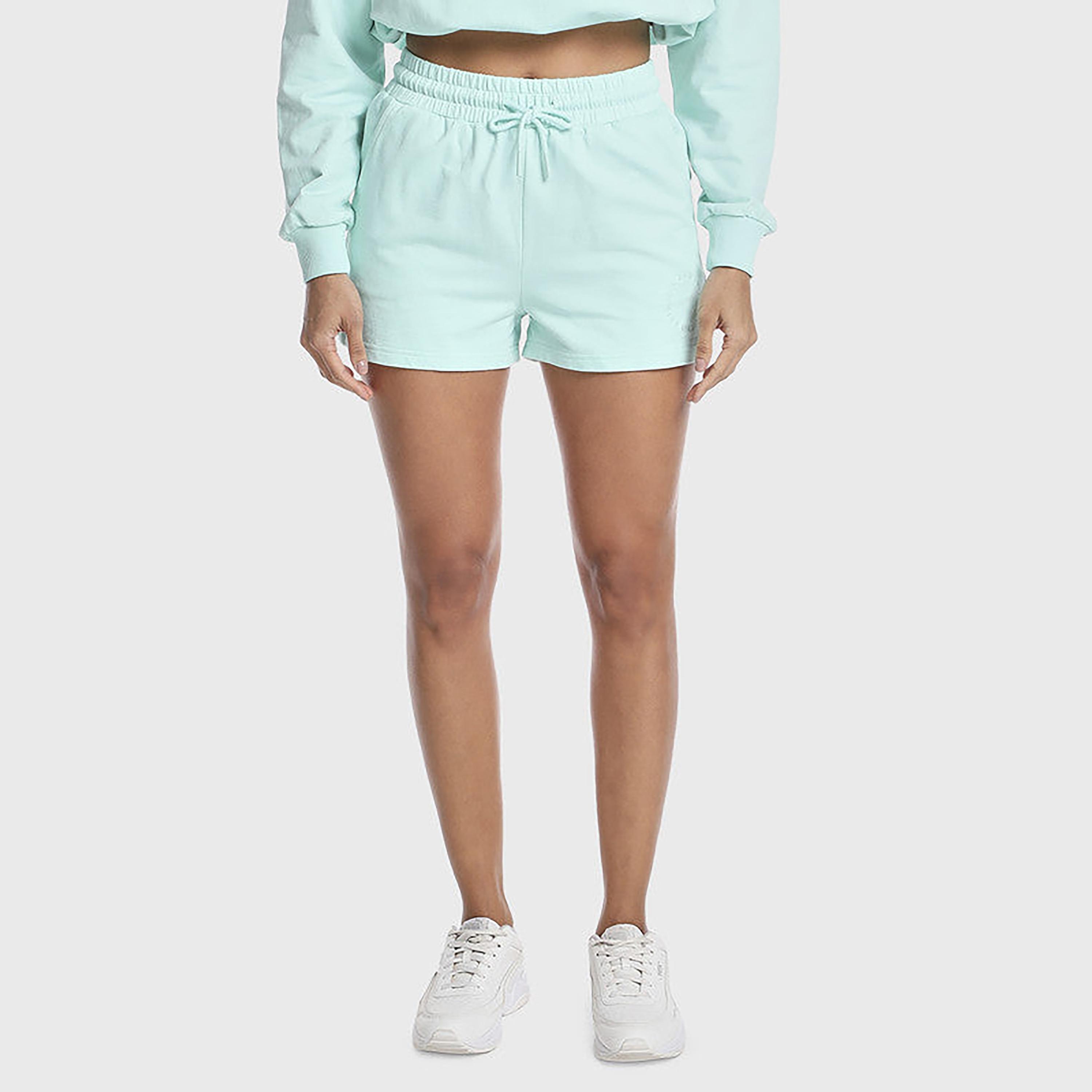 شورتات رياضية نسائية من جزيرة & إيفي العادية ذات سحاب بخصر رفيع-women-clothing-bottoms-shorts-image-1