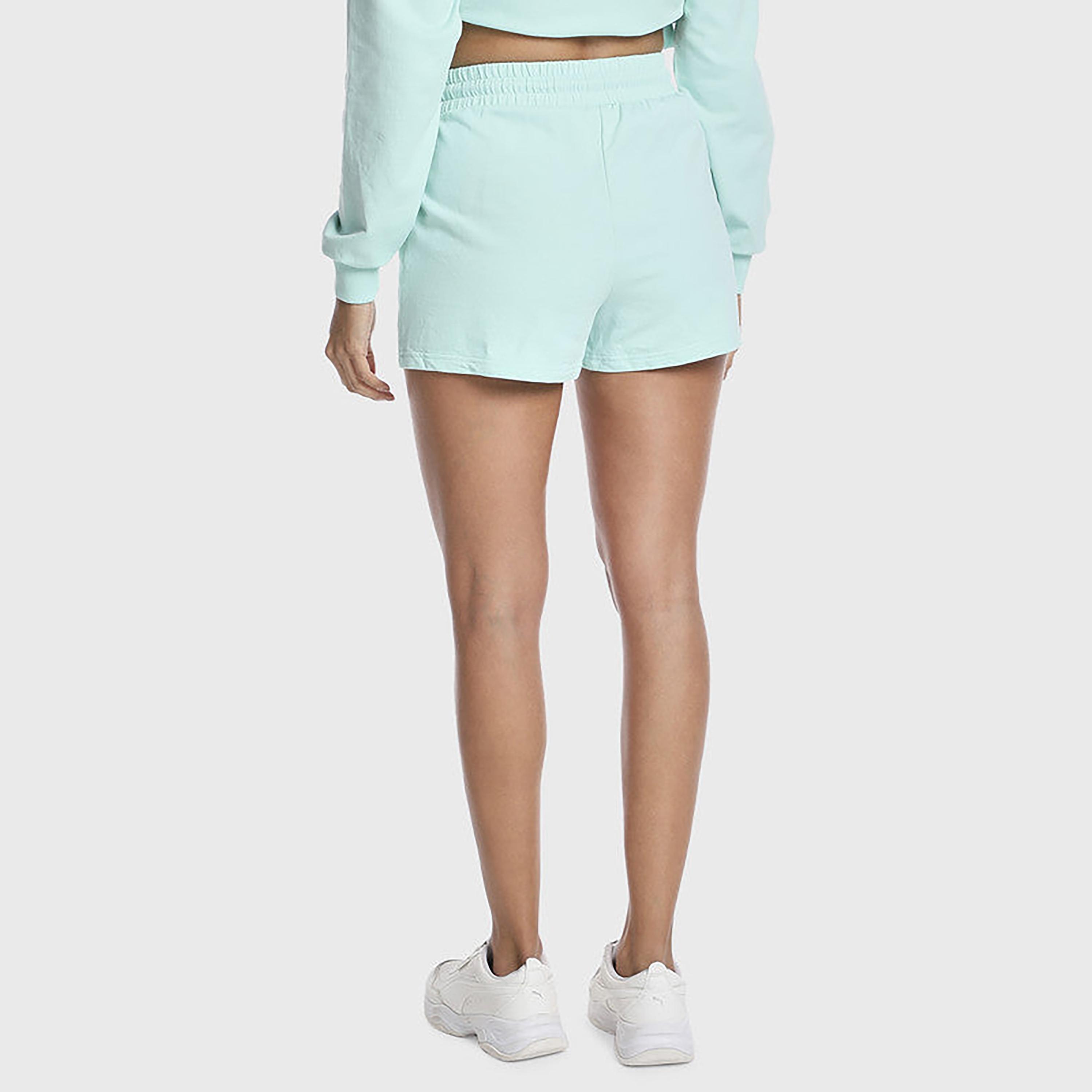 شورتات رياضية نسائية من جزيرة & إيفي العادية ذات سحاب بخصر رفيع-women-clothing-bottoms-shorts-image-3