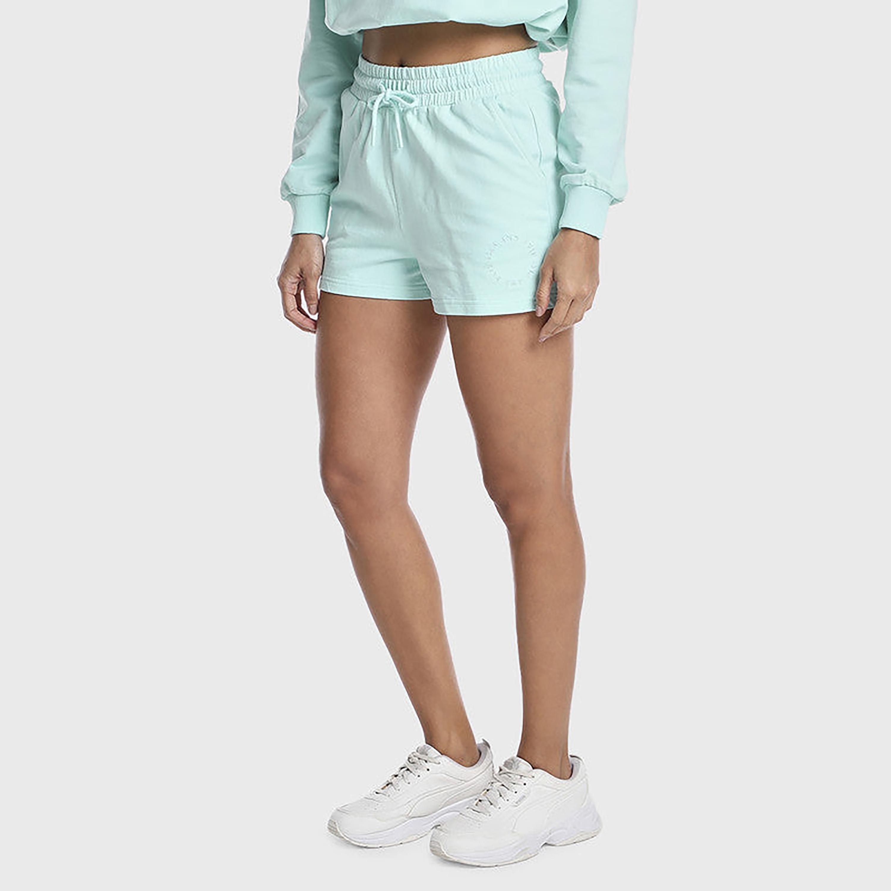 شورتات رياضية نسائية من جزيرة & إيفي العادية ذات سحاب بخصر رفيع-women-clothing-bottoms-shorts-image-4