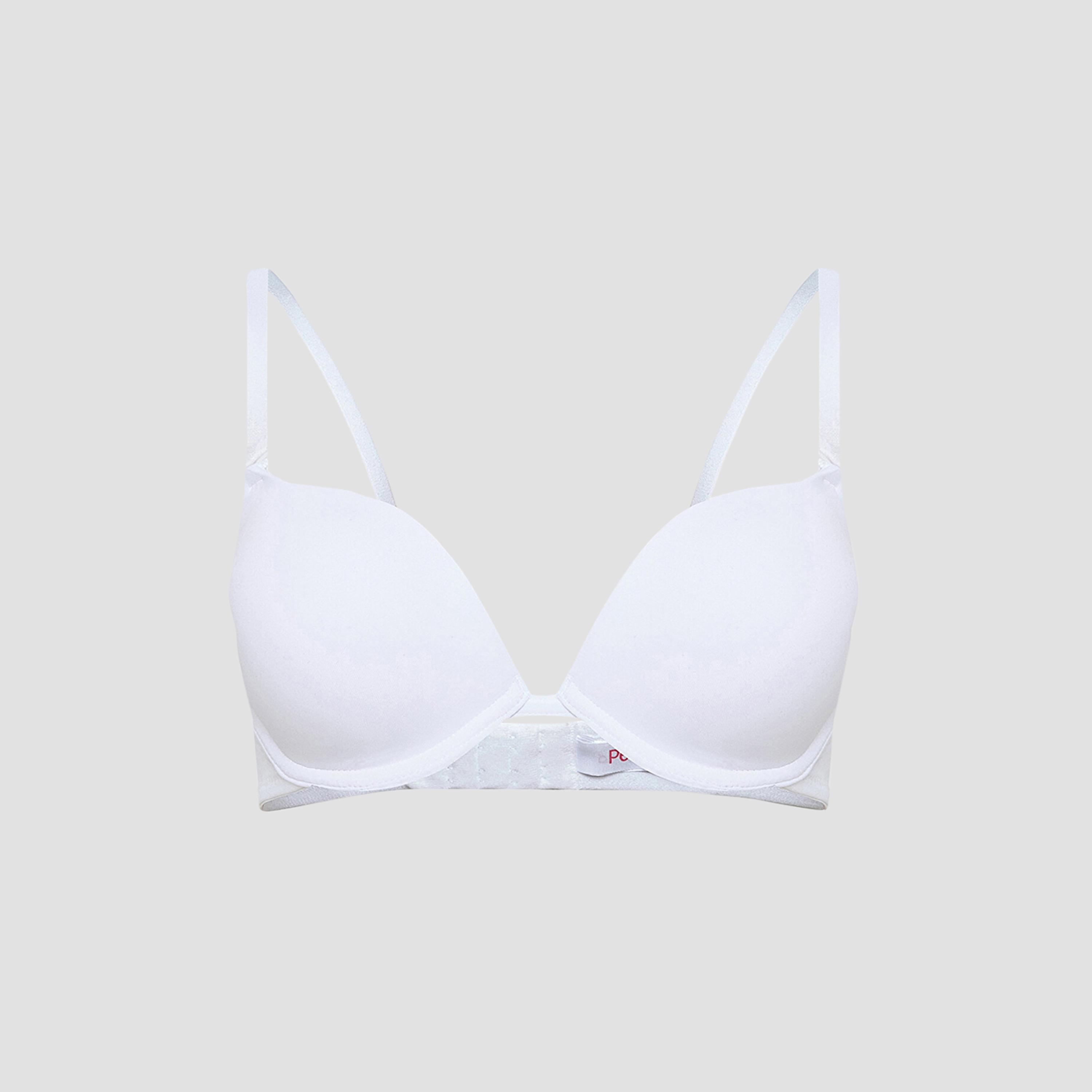 Penti Lol Up Sutyen White Wired Medium Support Padded Women's Push-Up Bra-women-clothing-lingerie-bras-image-4