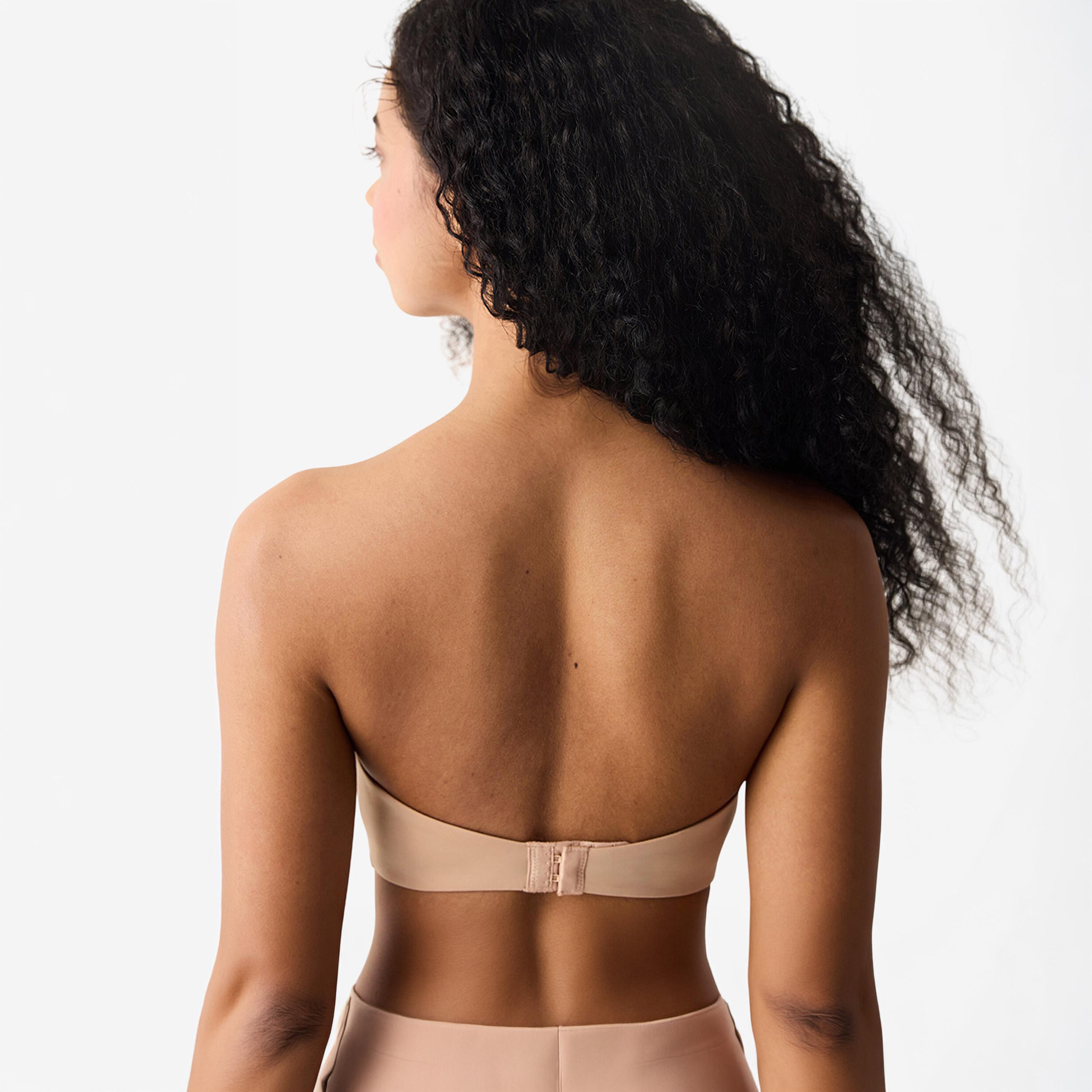 Penti Deep Decollete Wired High Support Padded Women's Strapless Bra-women-clothing-lingerie-bras-image-3