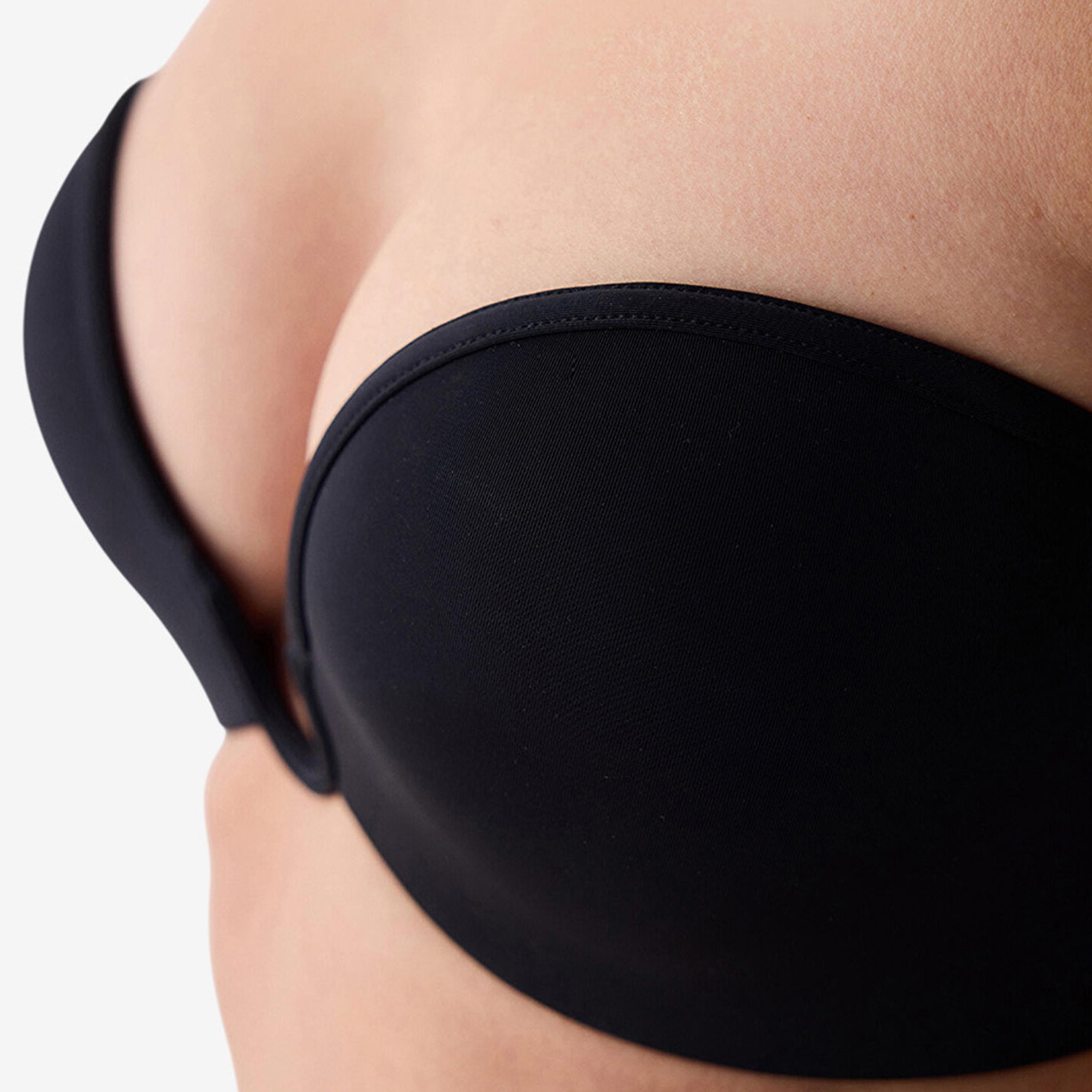 Penti Deep Decollete Wired High Support Padded Women's Strapless Bra-women-clothing-lingerie-bras-image-3