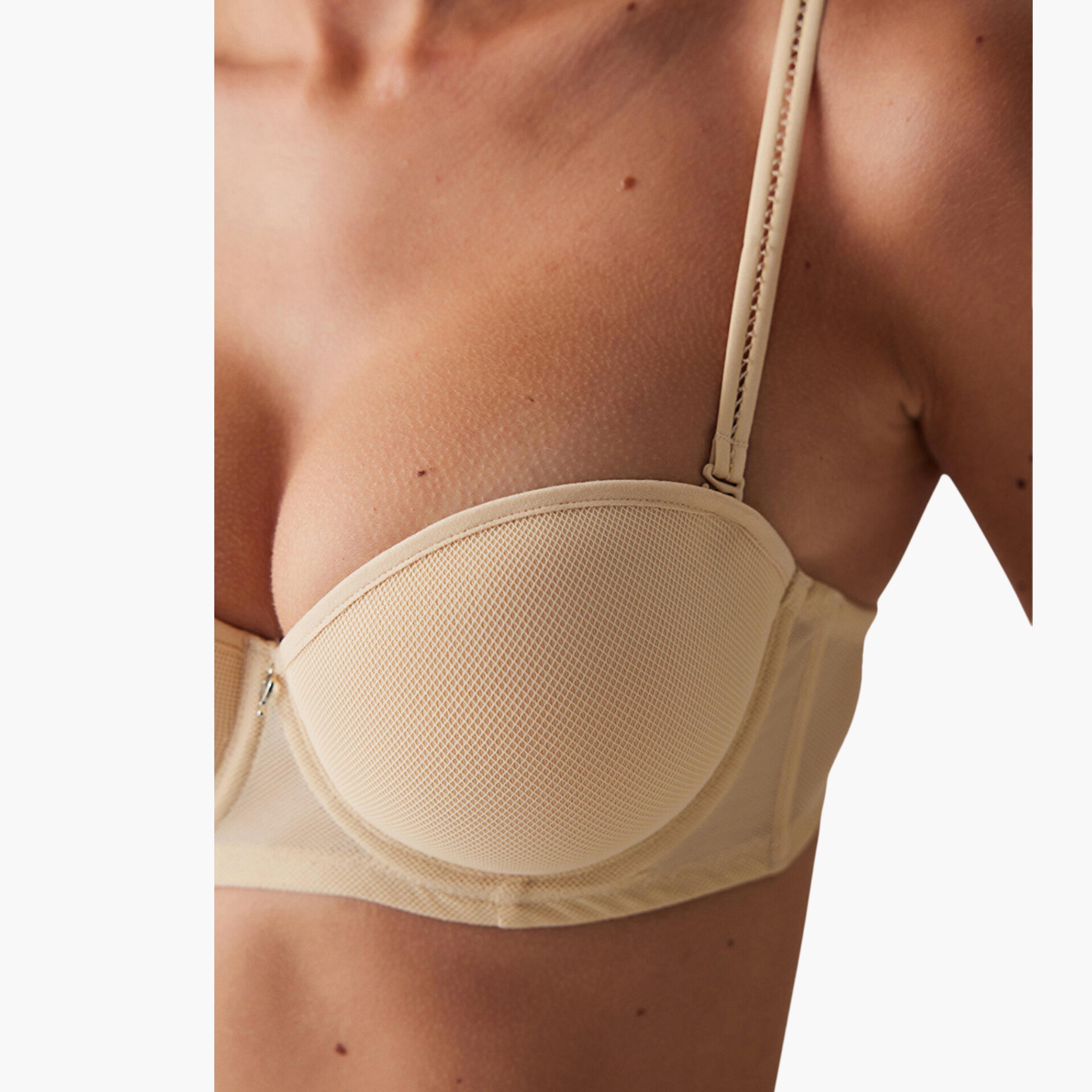 حمالة صدر نسائية متعددة الاتجاهات مبطنة متوسطة الدعم سوتيان من بينتي-women-clothing-lingerie-bras-image-5