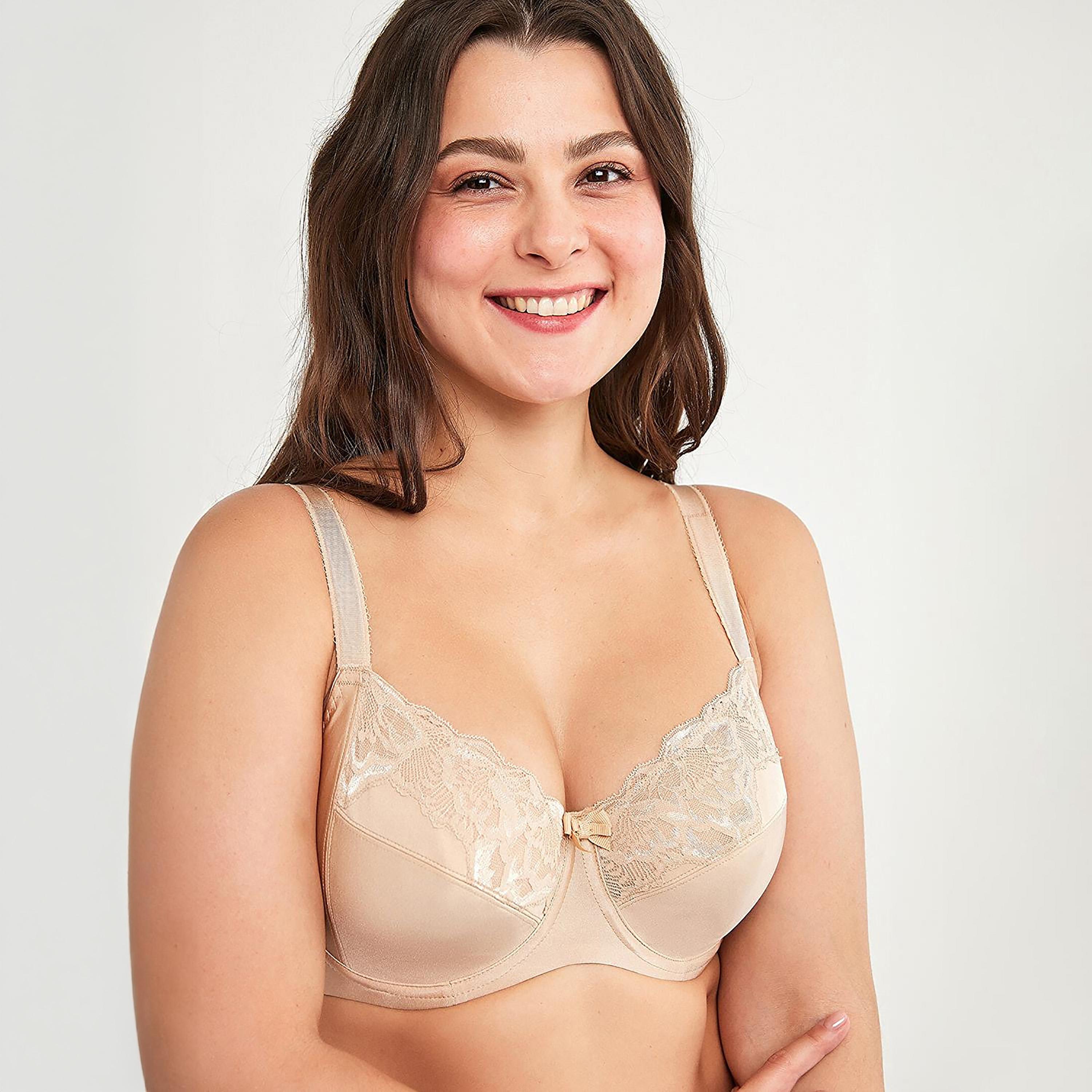 Penti Skin Violet Form Beige Medium Support Wired Women's Balconette Bra-women-clothing-lingerie-bras-image-1