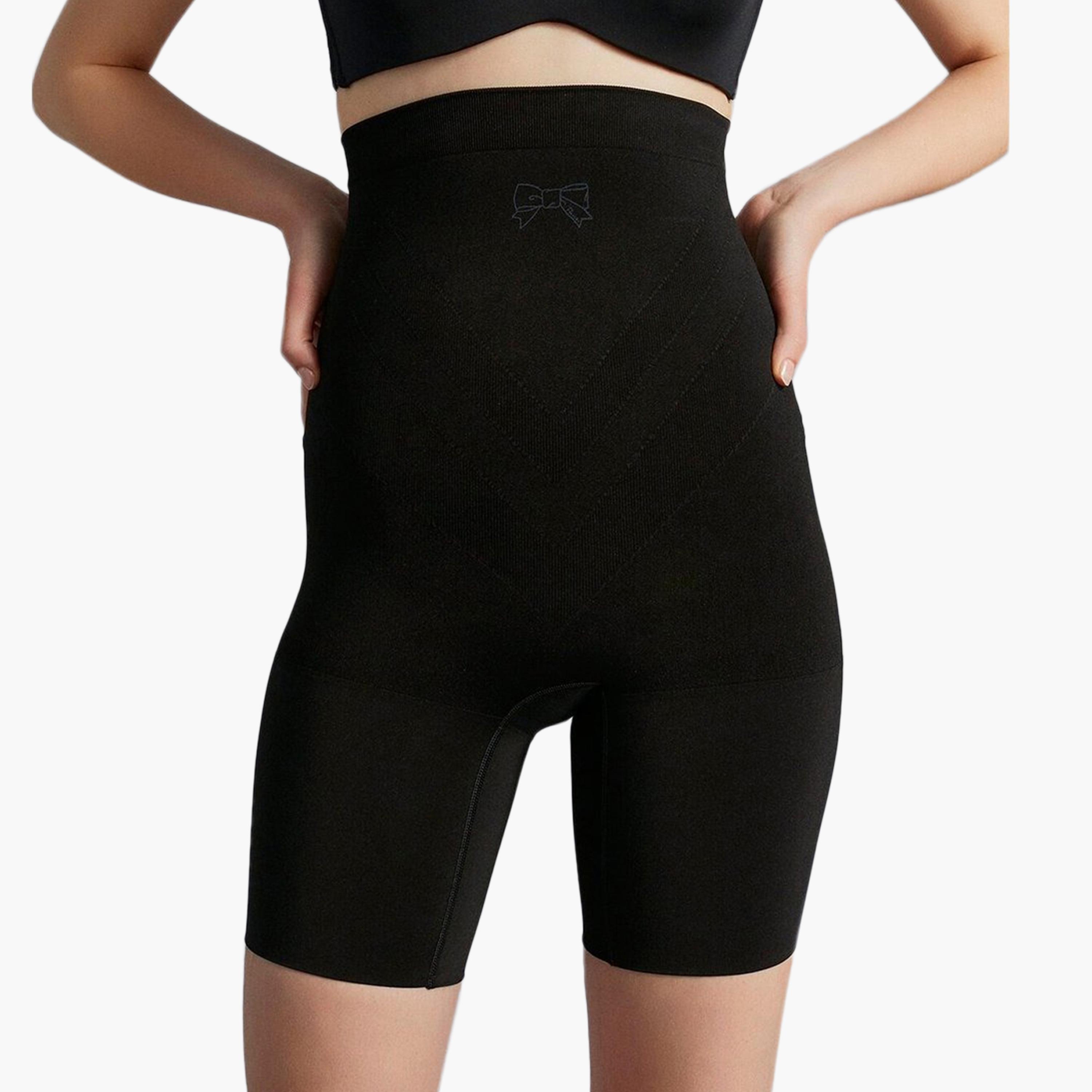 مشدات نسائية بدون خياطة عالية الخصر من بينتي-women-clothing-lingerie-shapewear-image-4
