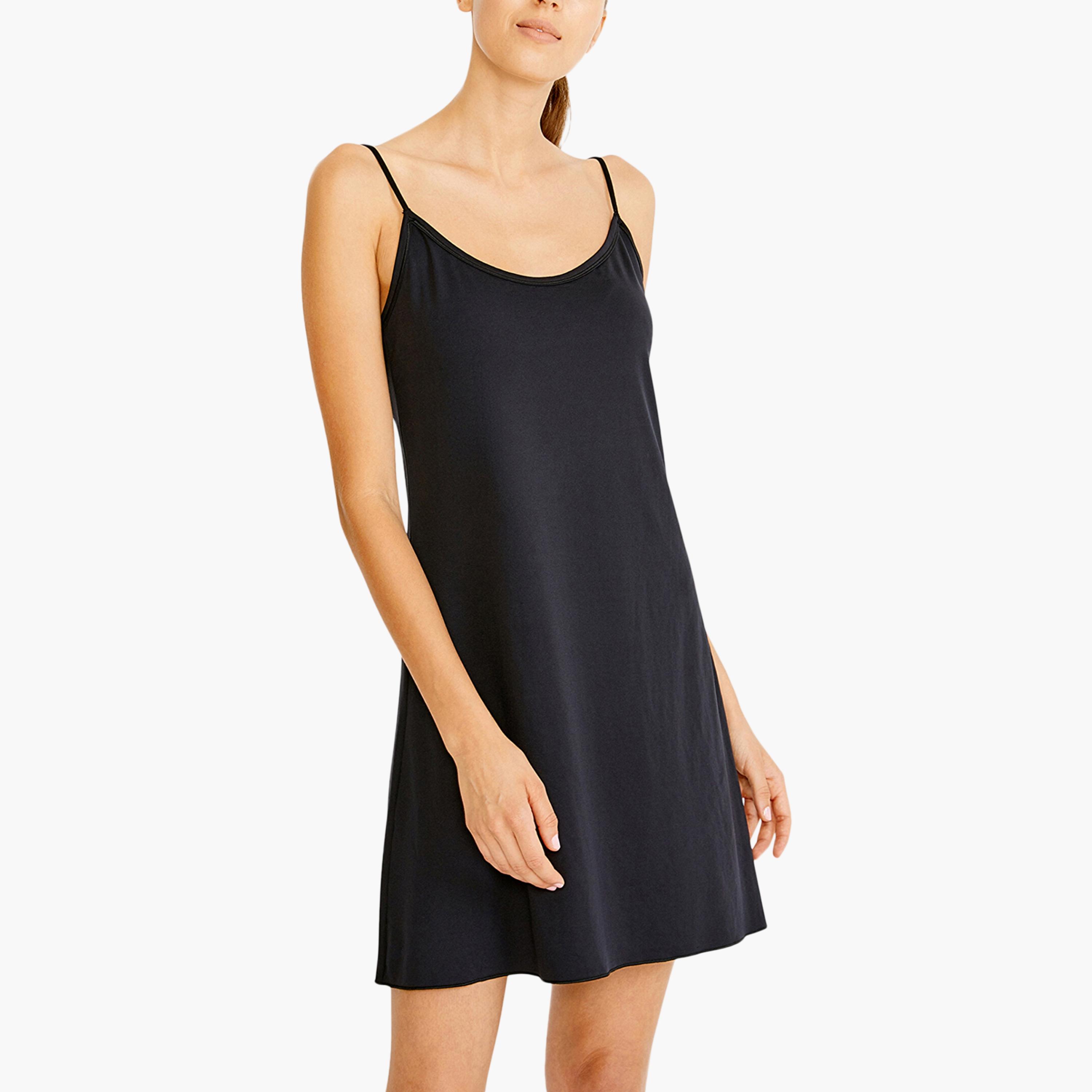 فستان نسائي بدون أكمام وأشرطة سادة من بينتي-women-clothing-nightwear-nighties-image-1