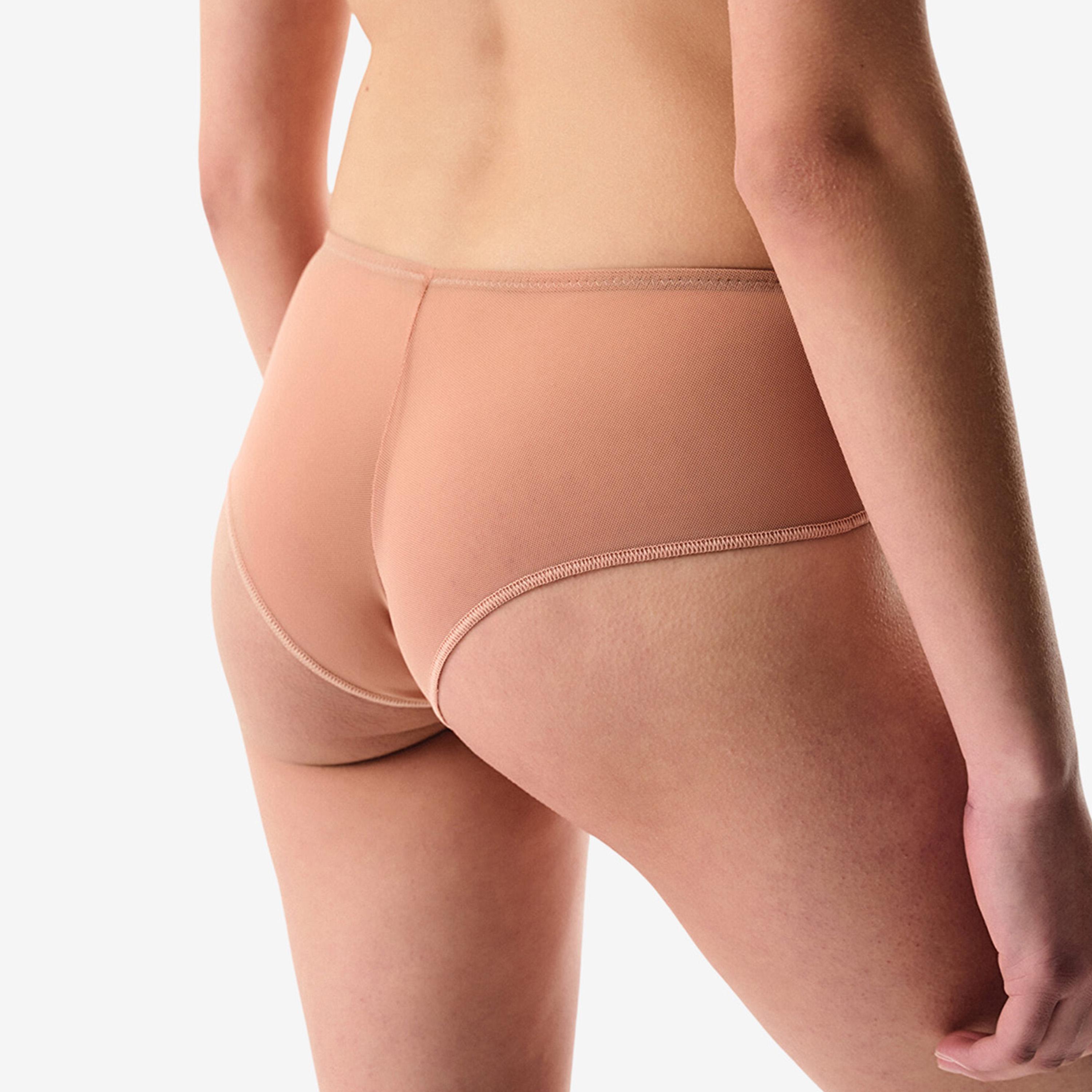 Penti Cheeky Beige Floral Medium Coverage Women's Hipster Panty-women-clothing-lingerie-panties-image-2