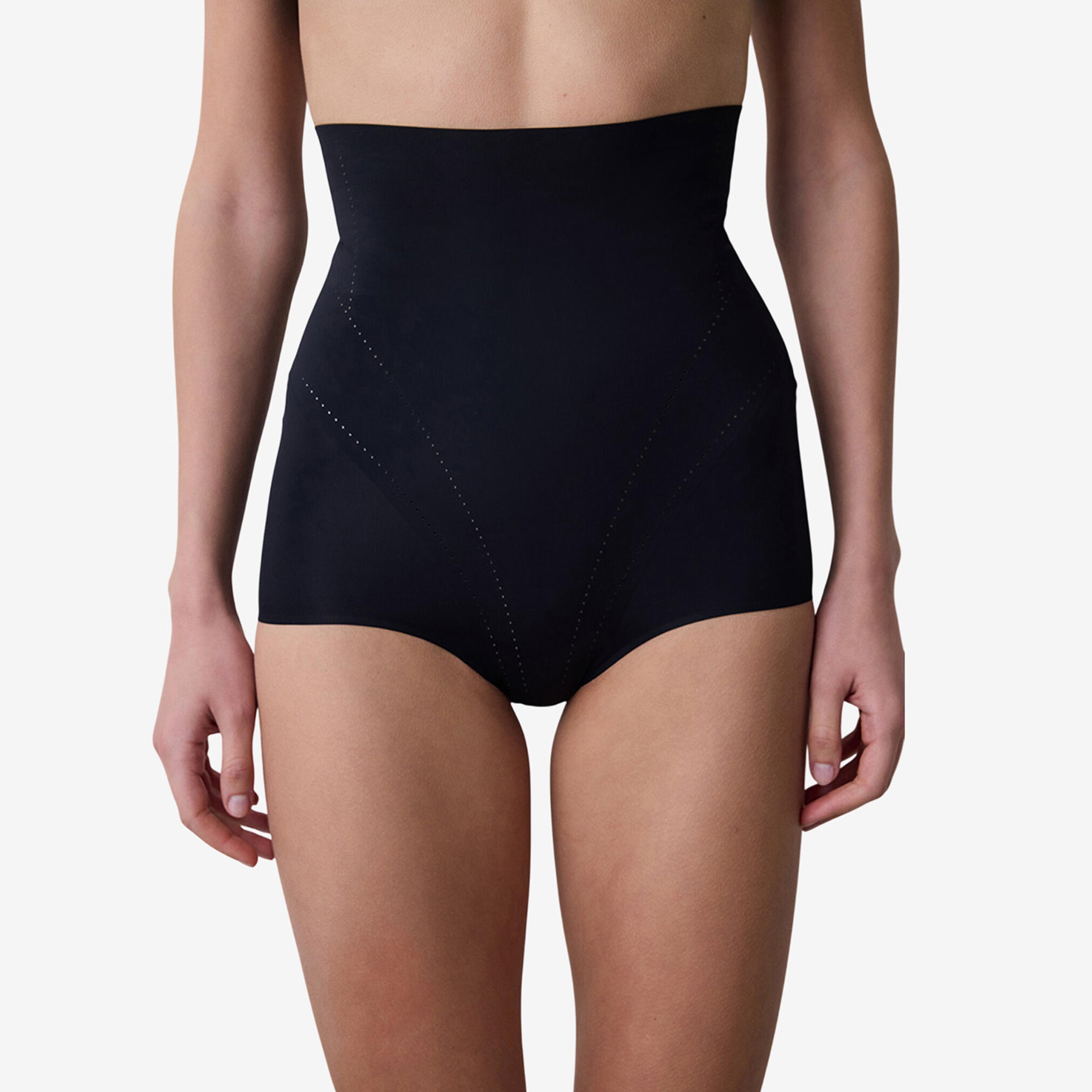 مشد حريمي (شيبوير) بتغطية كاملة موديل لايت سليب باللون الأسود من بينتي-women-clothing-lingerie-shapewear-image-1