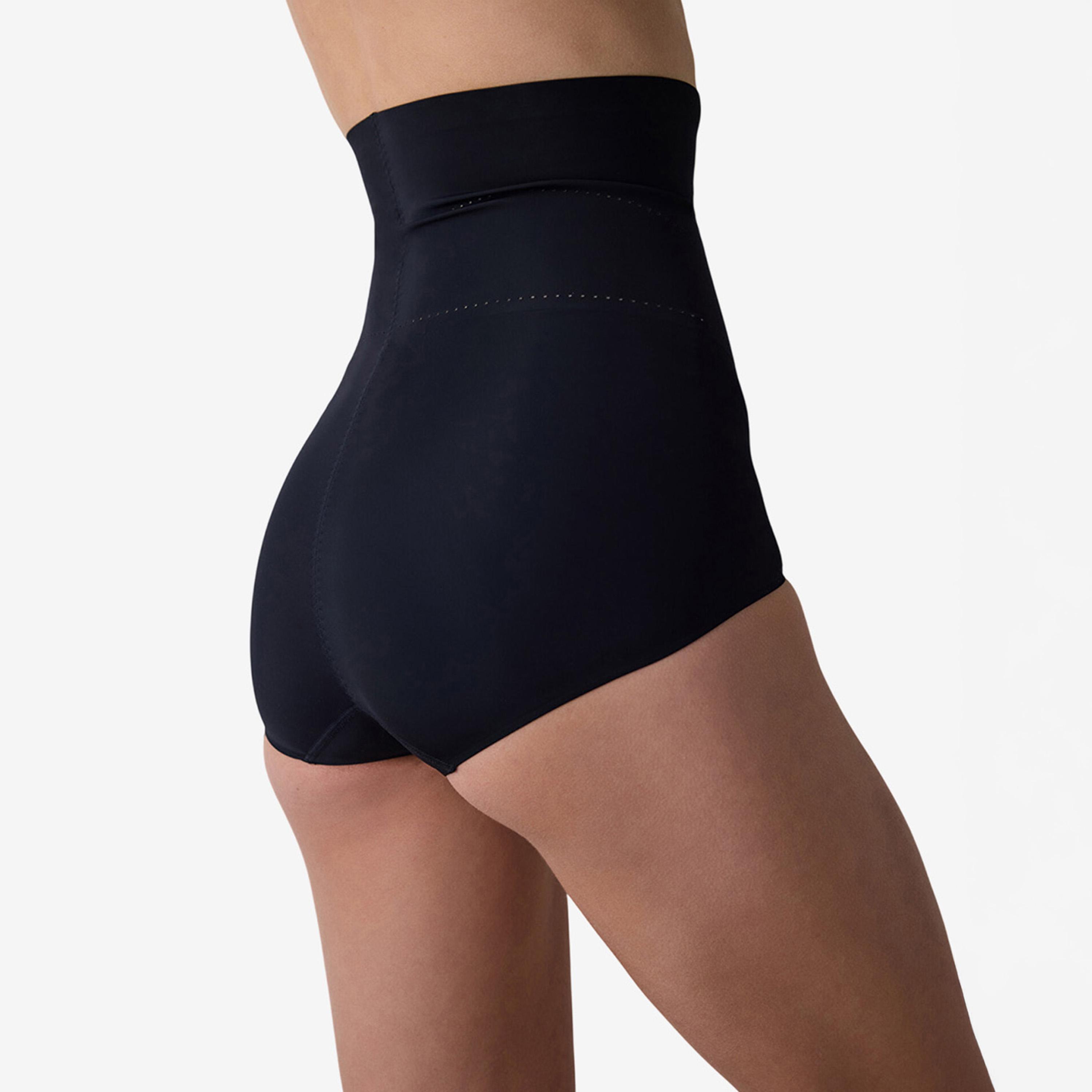 مشد حريمي (شيبوير) بتغطية كاملة موديل لايت سليب باللون الأسود من بينتي-women-clothing-lingerie-shapewear-image-2