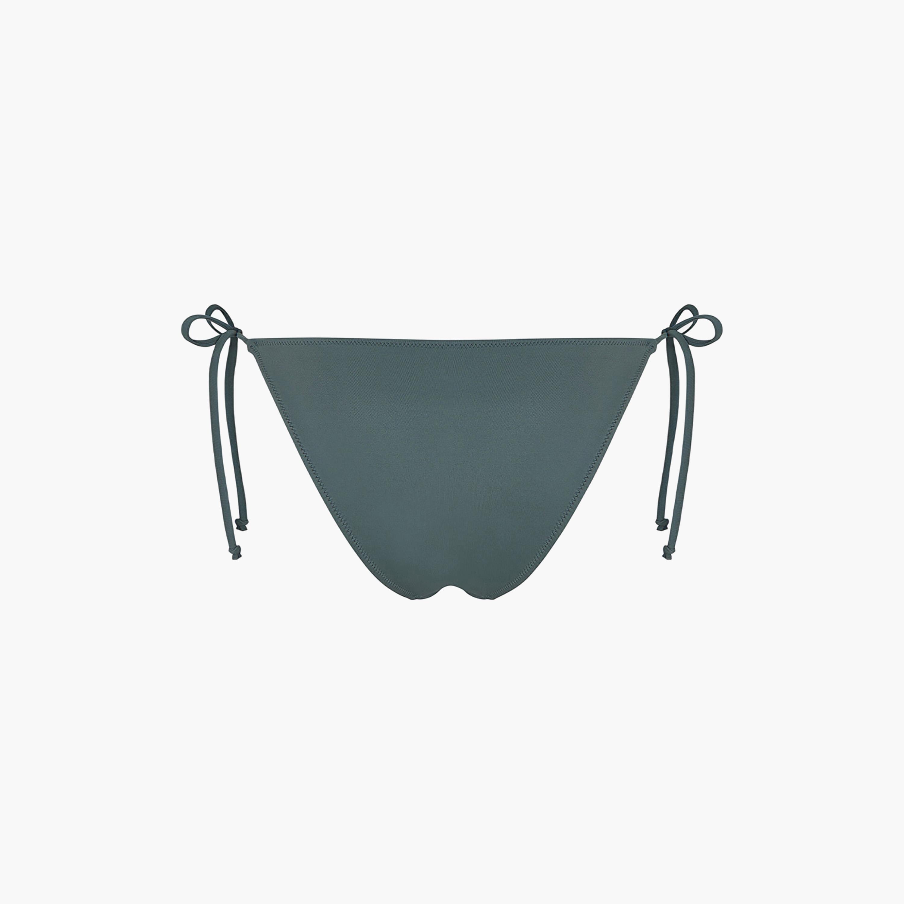Penti Green Plain Low-Rise Women's Bikini Bottom-women-clothing-swimandbeach-swim-bikinis-image-5