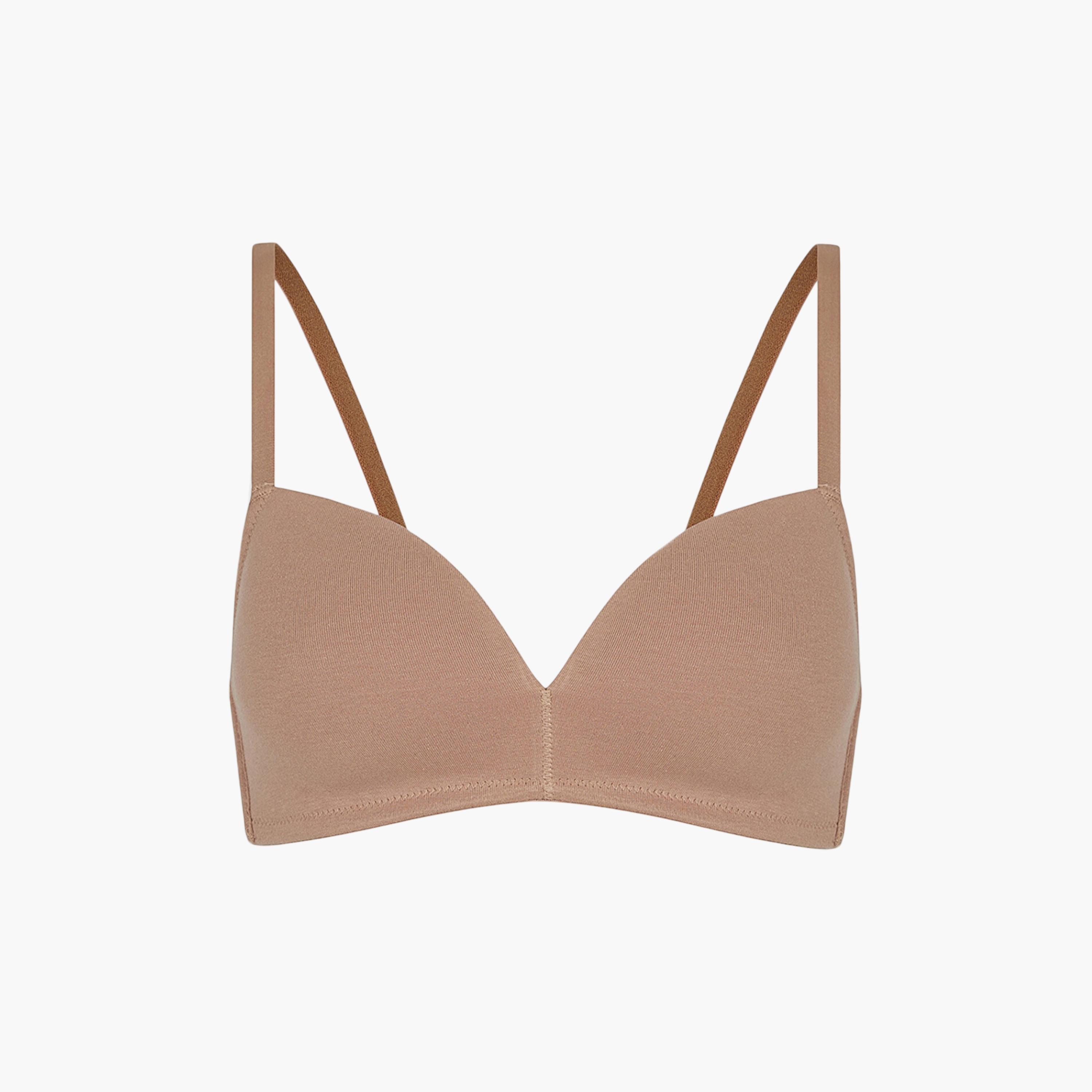 Penti Cosy Beige Non-Wired Medium Support Padded Women's T-Shirt Bra-women-clothing-lingerie-bras-image-5