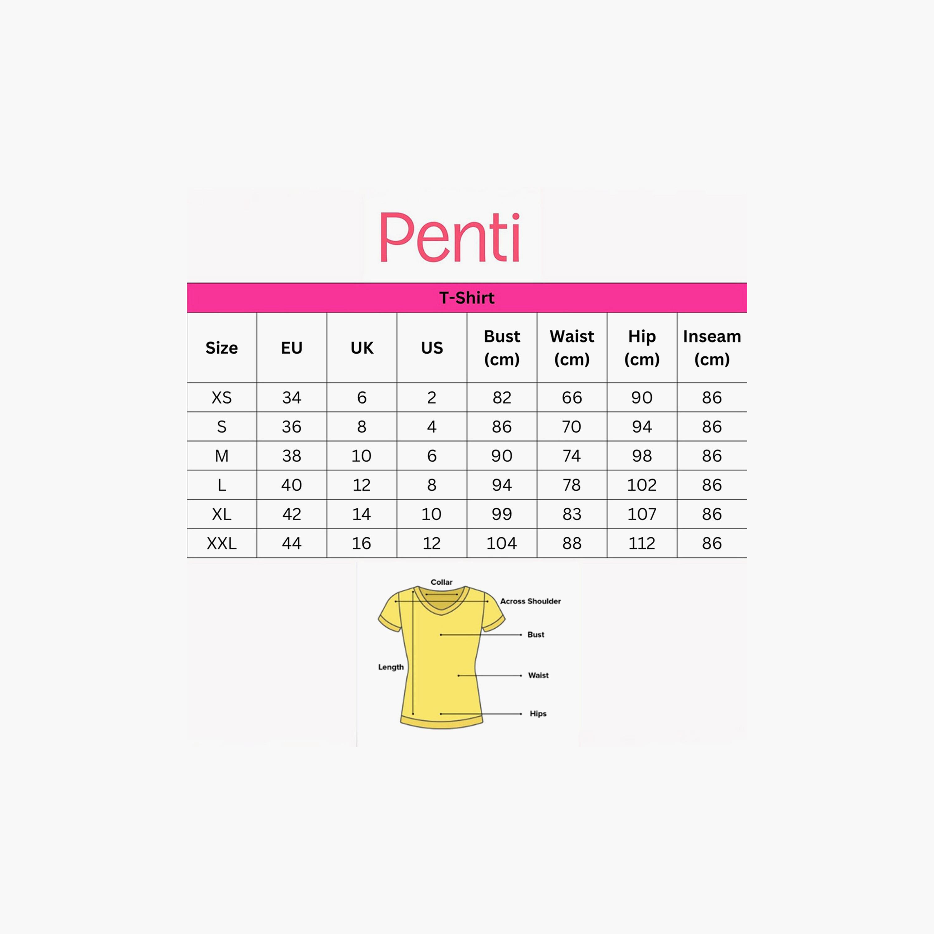 Penti Women's Text-Print Striped Crew Neck T-Shirt & Shorts Set-women-clothing-nightwear-pyjamas-shortsets-image-5