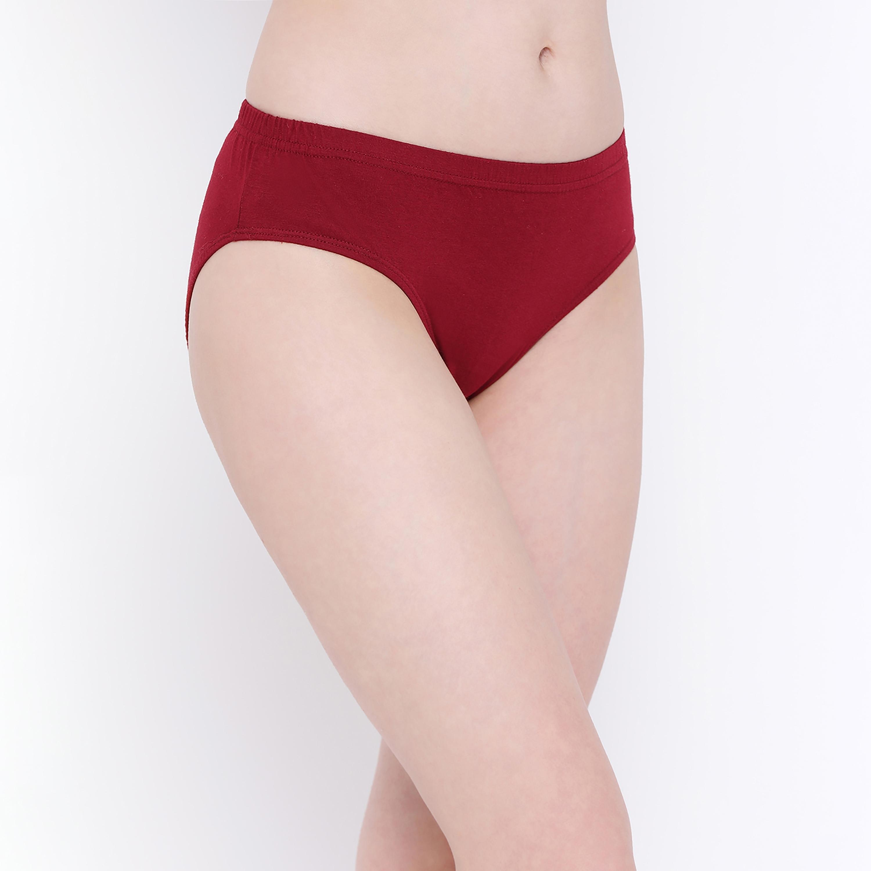 Clovia Solid Mid Waist Hipster Panties Pack of 3-women-clothing-lingerie-panties-image-4