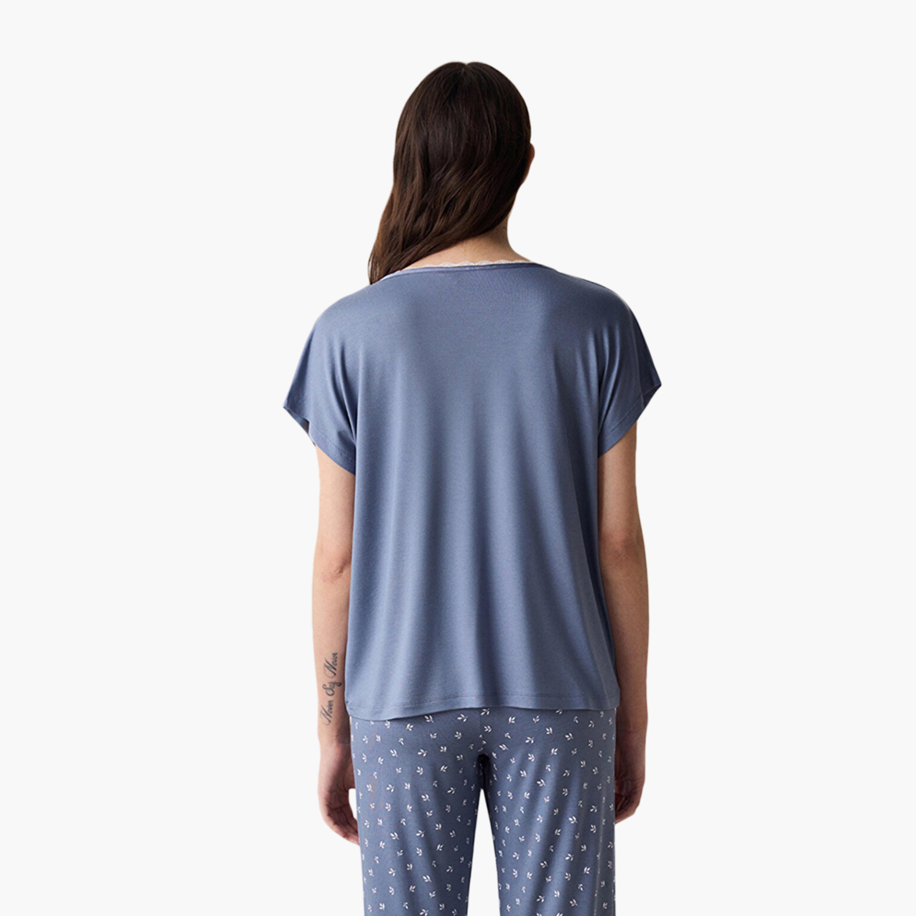 Penti Printed Women's Top and Pyjama Set-women-clothing-nightwear-pyjamas-longsets-image-4