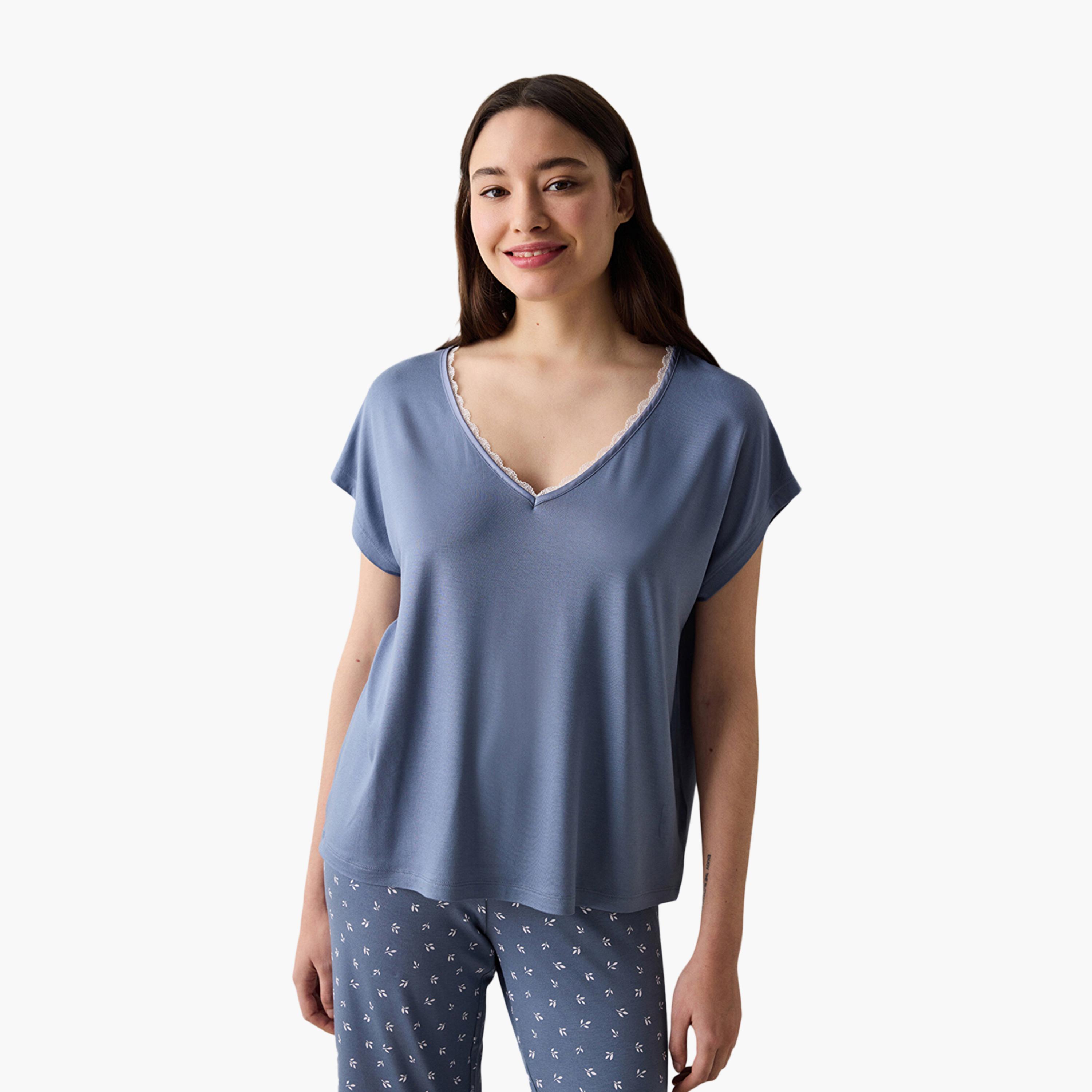 Penti Printed Women's Top and Pyjama Set-women-clothing-nightwear-pyjamas-longsets-image-5