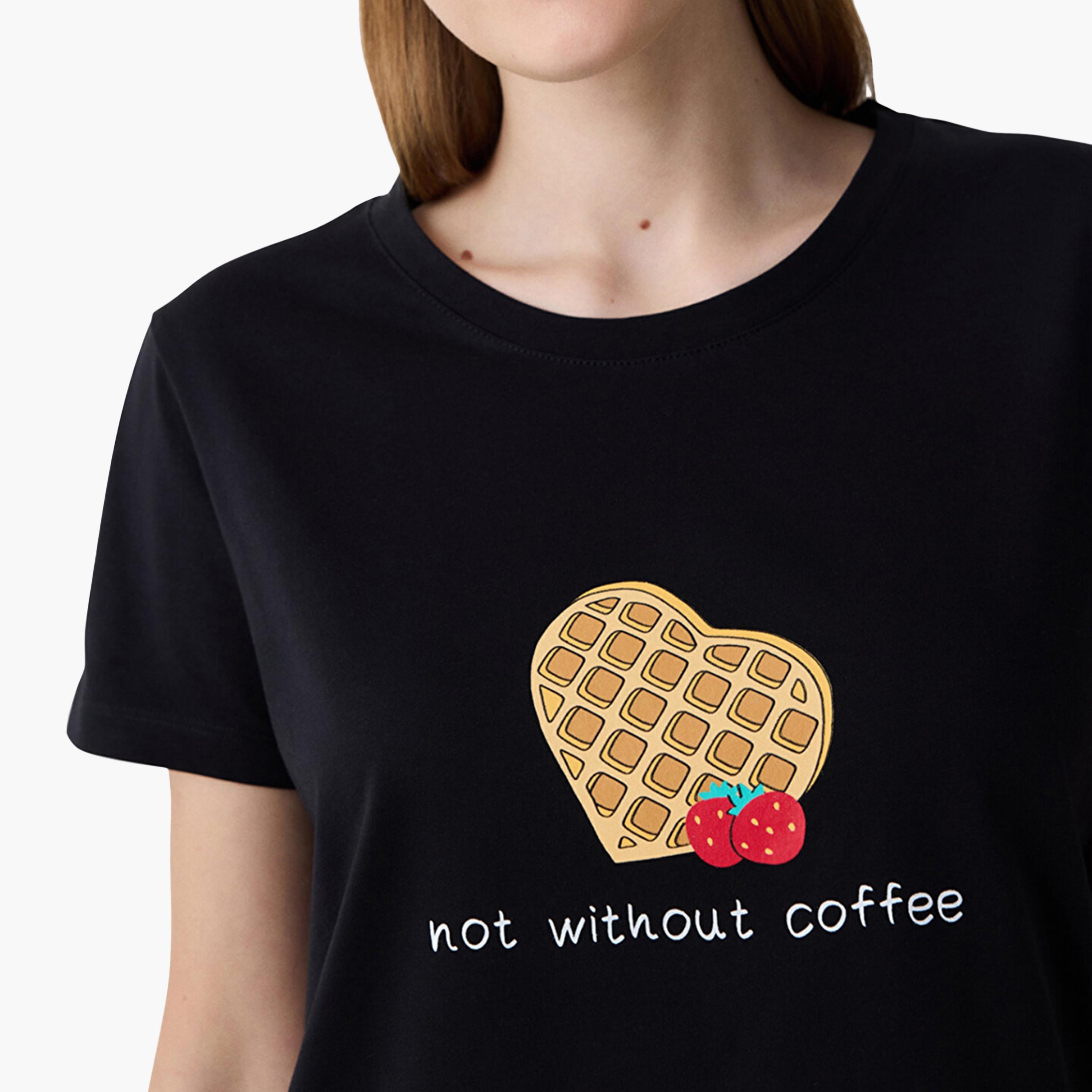 Penti Polka Dot Women's T-Shirt and Pyjama Set-women-clothing-nightwear-pyjamas-longsets-image-5