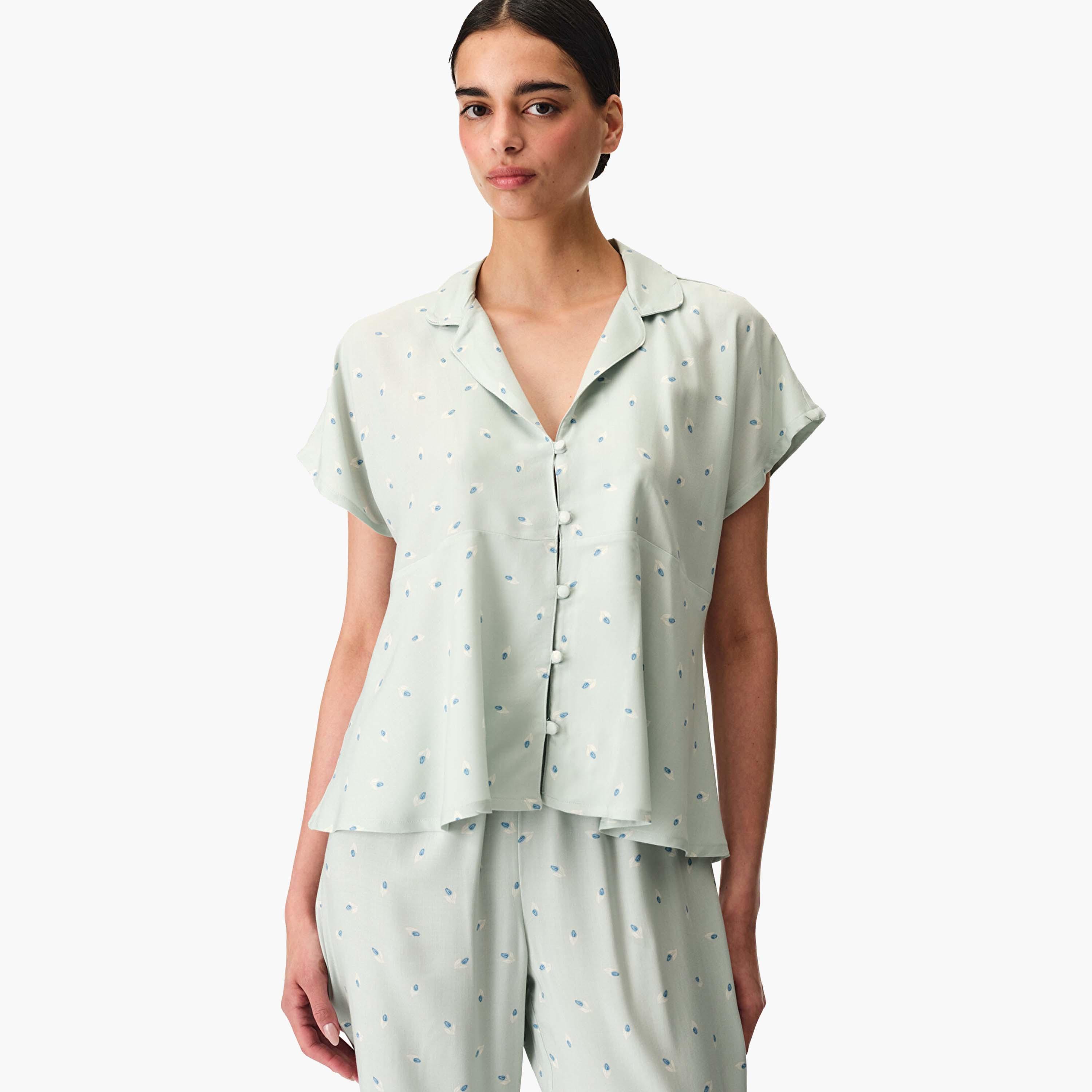 Penti Women's Floral Shirt & Pyjama Set-women-clothing-nightwear-pyjamas-longsets-image-3