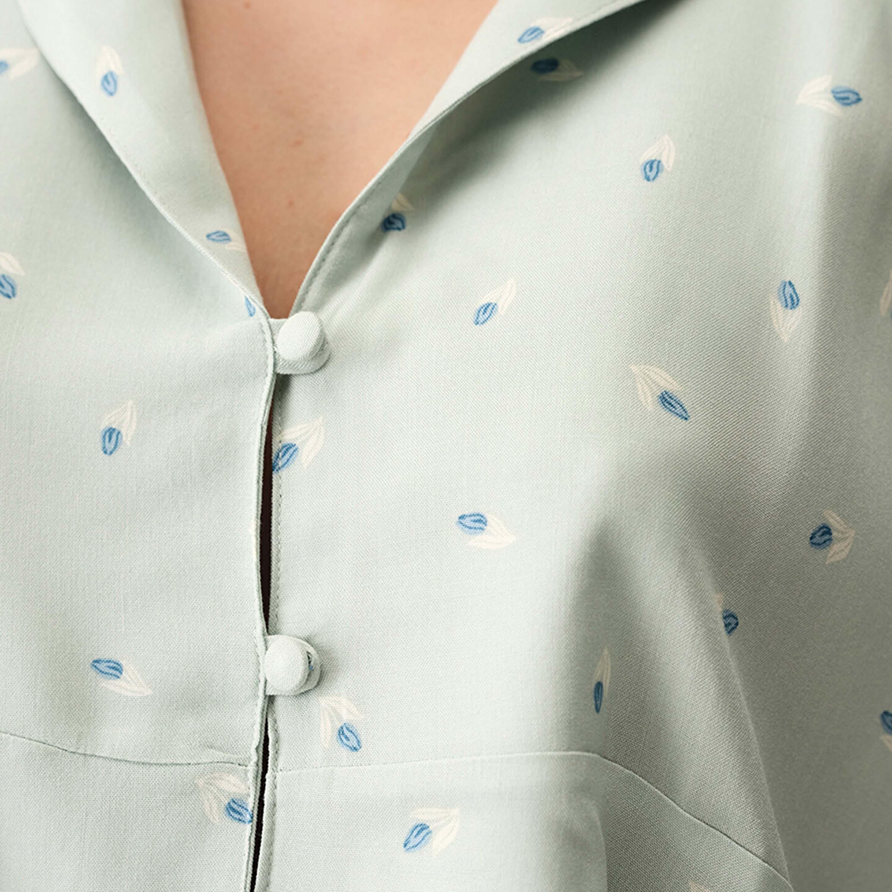 Penti Women's Floral Shirt & Pyjama Set-women-clothing-nightwear-pyjamas-longsets-image-4