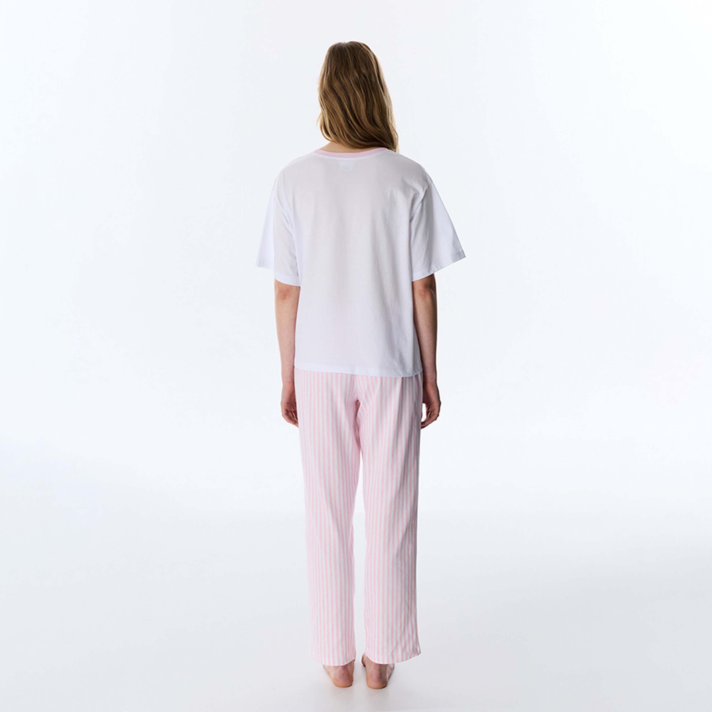 Penti Women's Character T-Shirt & Pyjama Set-women-clothing-nightwear-pyjamas-longsets-image-2
