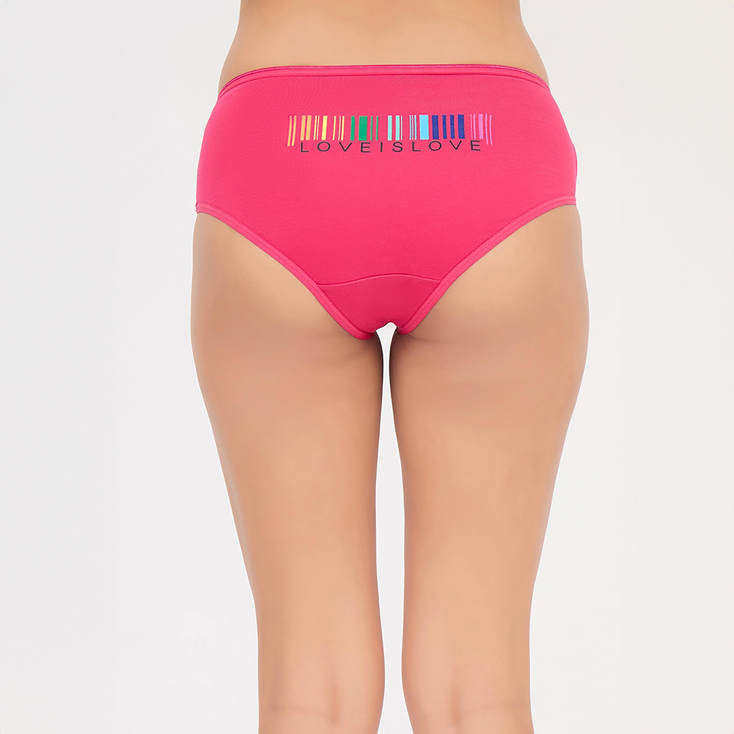 Clovia Pack of 3 Mid Waist Graphic Print Women's Hipster Panties - Cotton-women-clothing-lingerie-panties-image-15