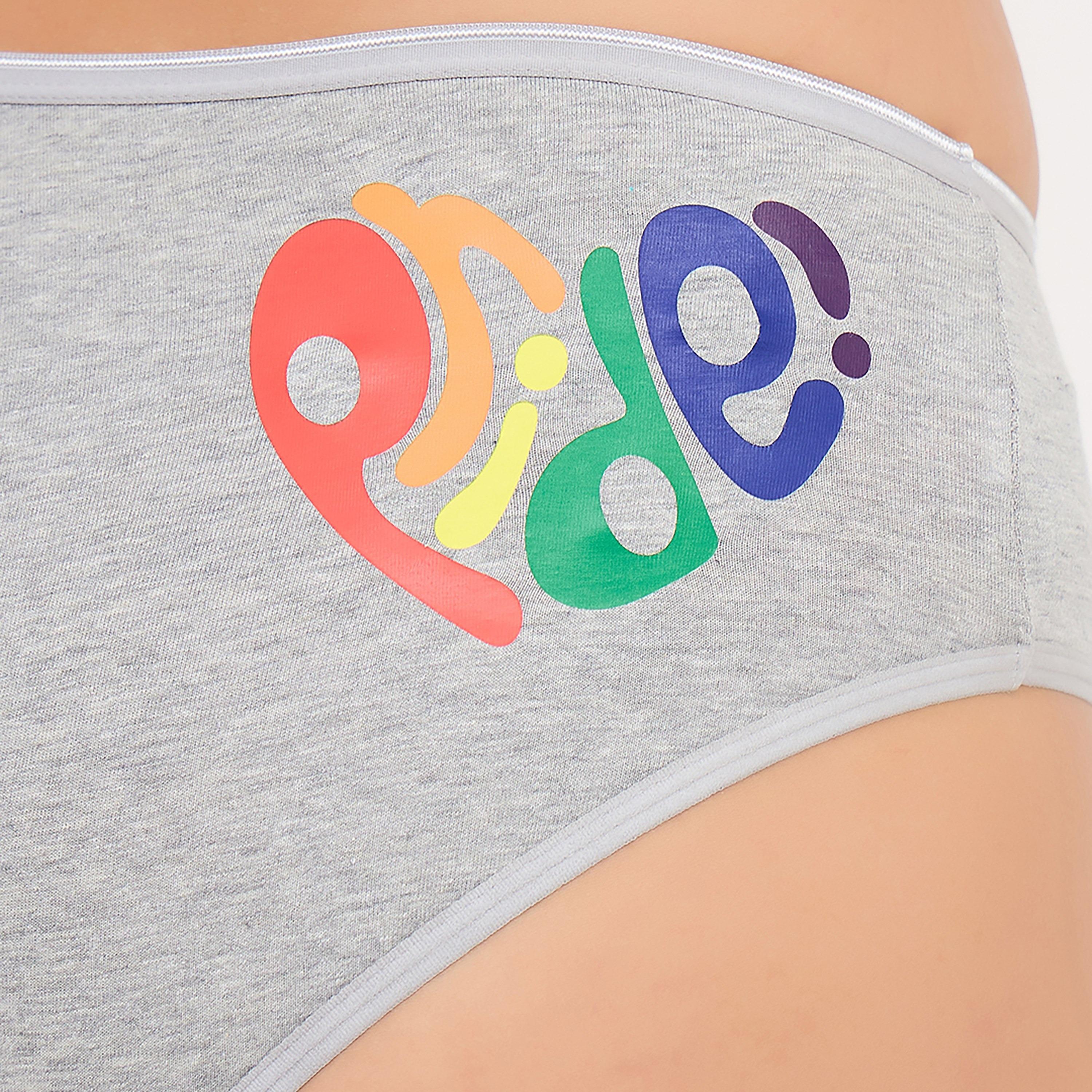Clovia Pack of 3 Mid Waist Graphic Print Women's Hipster Panties - Cotton-women-clothing-lingerie-panties-image-5