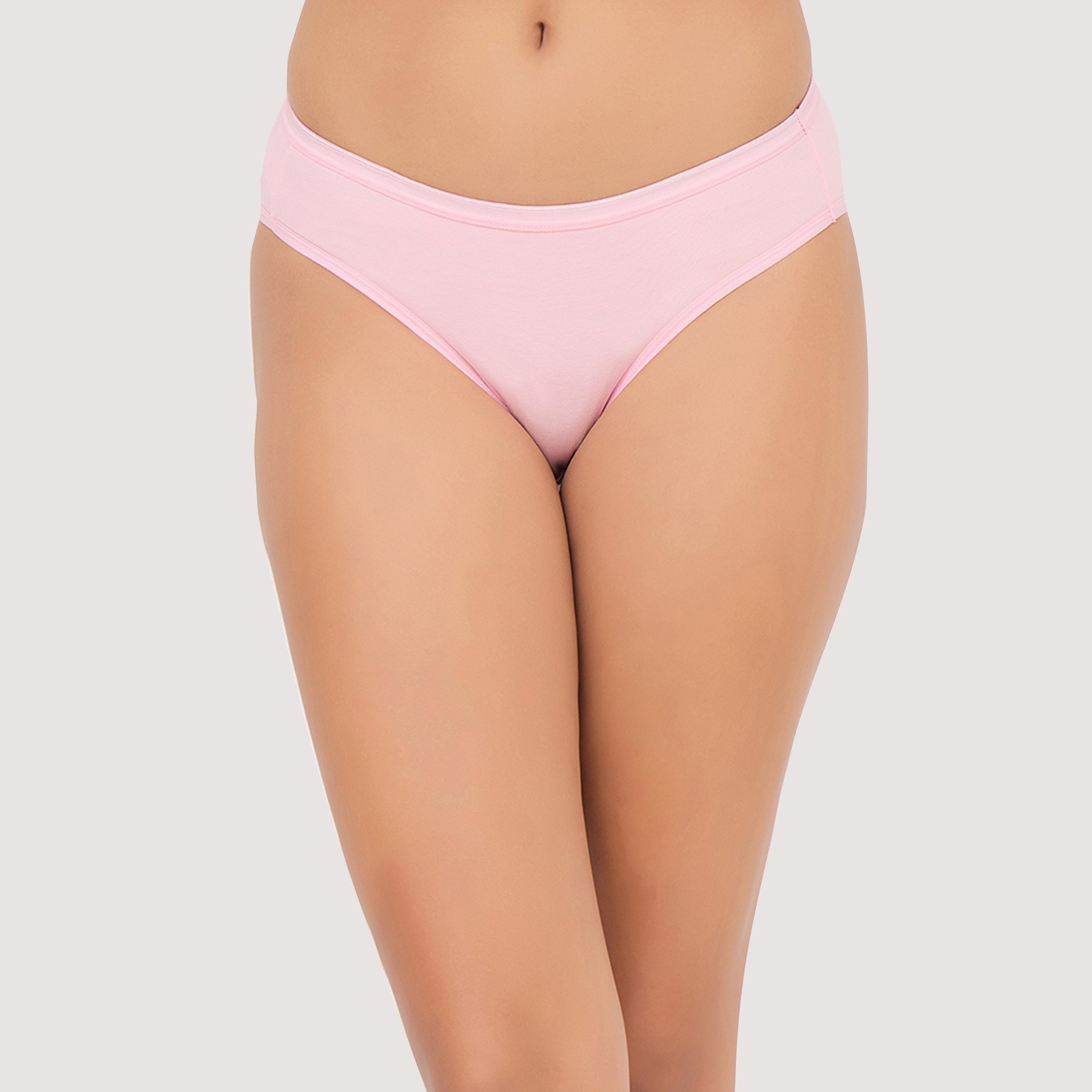 مجموعة من 3 قطع بيكيني داخلية نسائية بخصر منخفض من كلوفيا - قطن-women-clothing-lingerie-panties-image-6