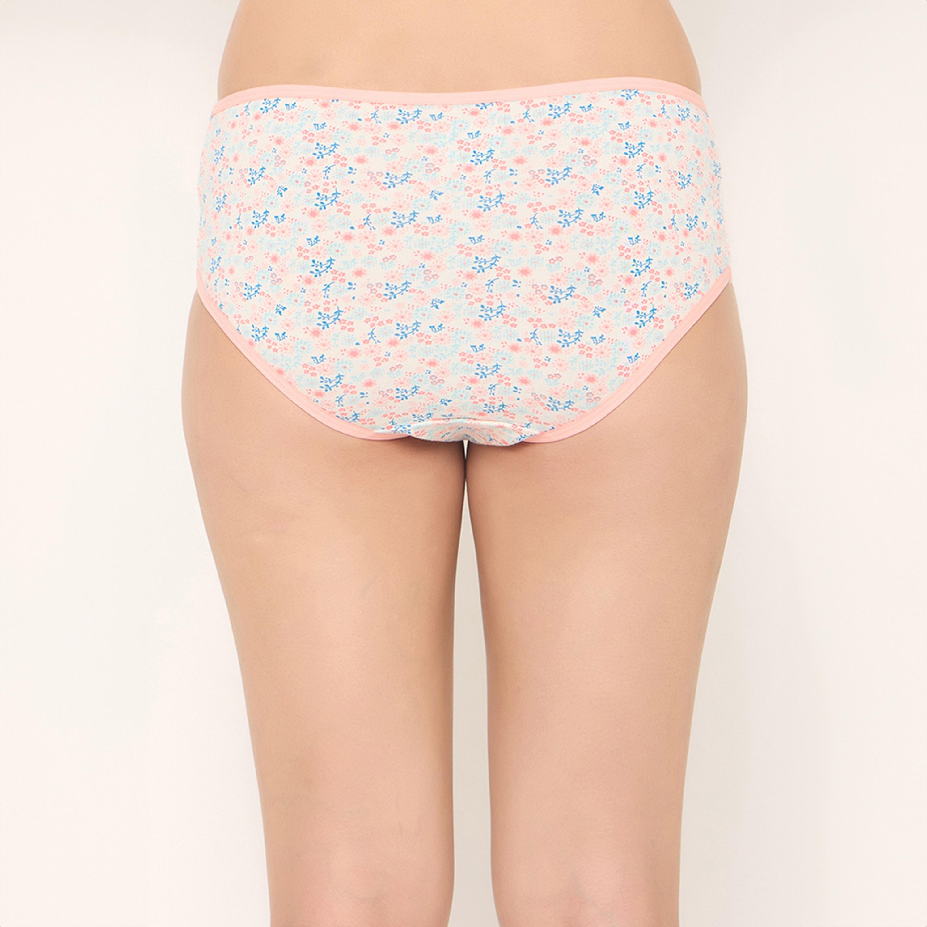 Clovia Pack of 3 Printed Mid Waist Women's Hipster Panties - Cotton-women-clothing-lingerie-panties-image-3