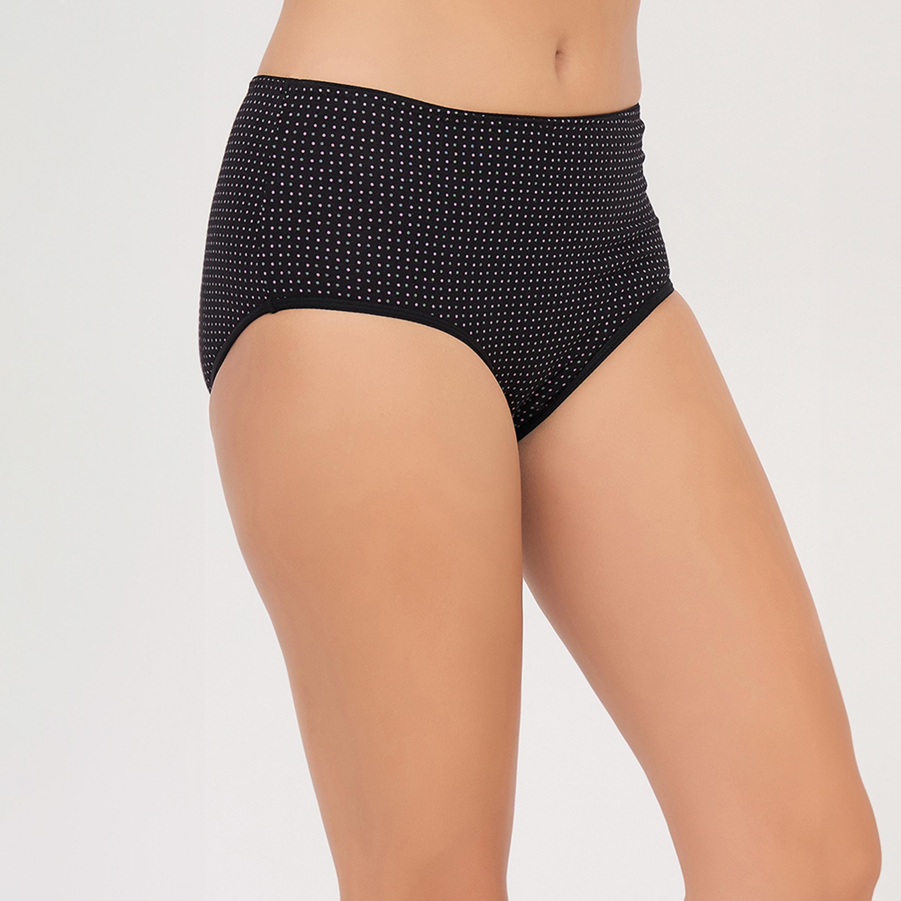 Clovia Pack of 3 High Waist Women's Hipster Panties - Cotton-women-clothing-lingerie-panties-image-15