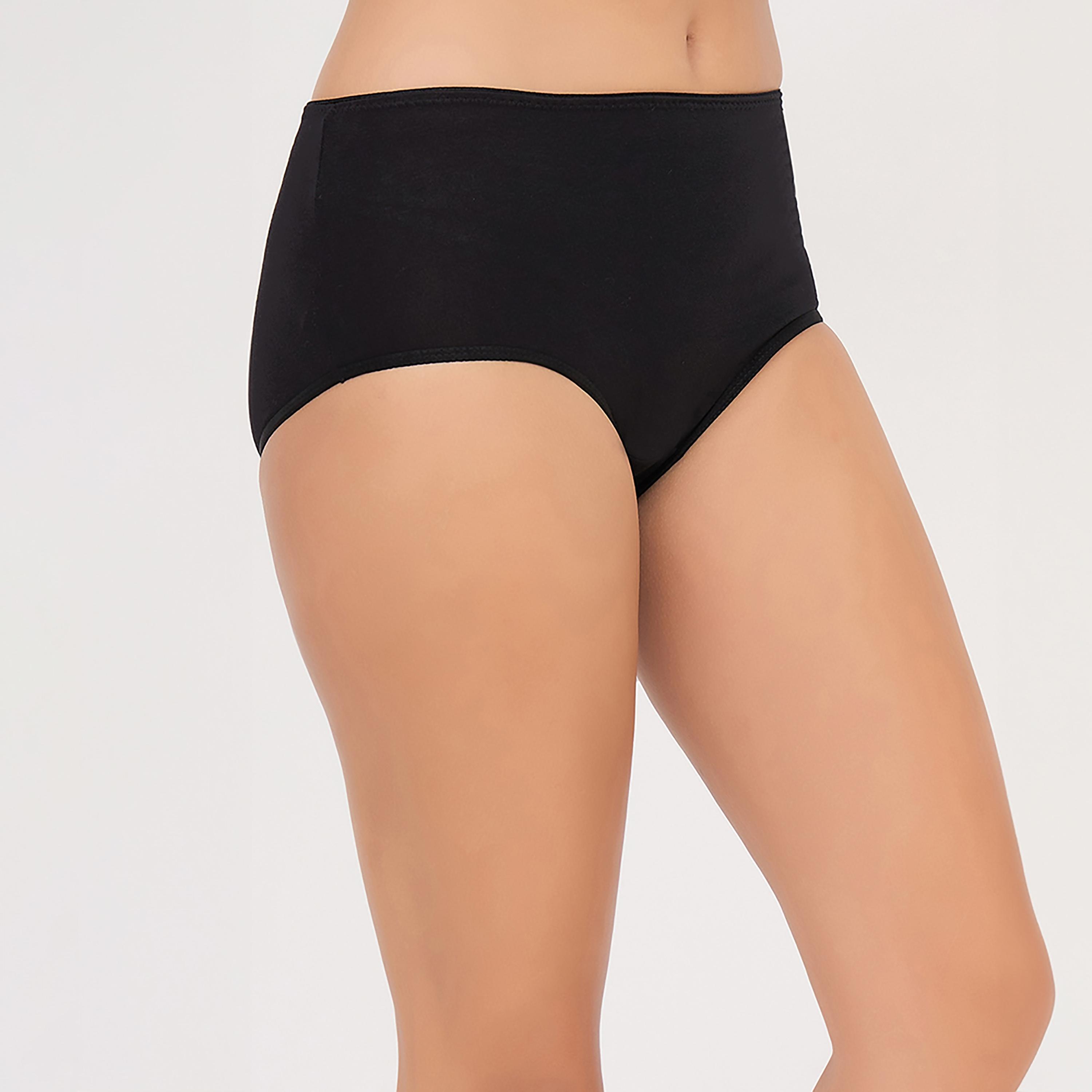 Clovia Pack of 3 High Waist Women's Hipster Panties - Cotton-women-clothing-lingerie-panties-image-16