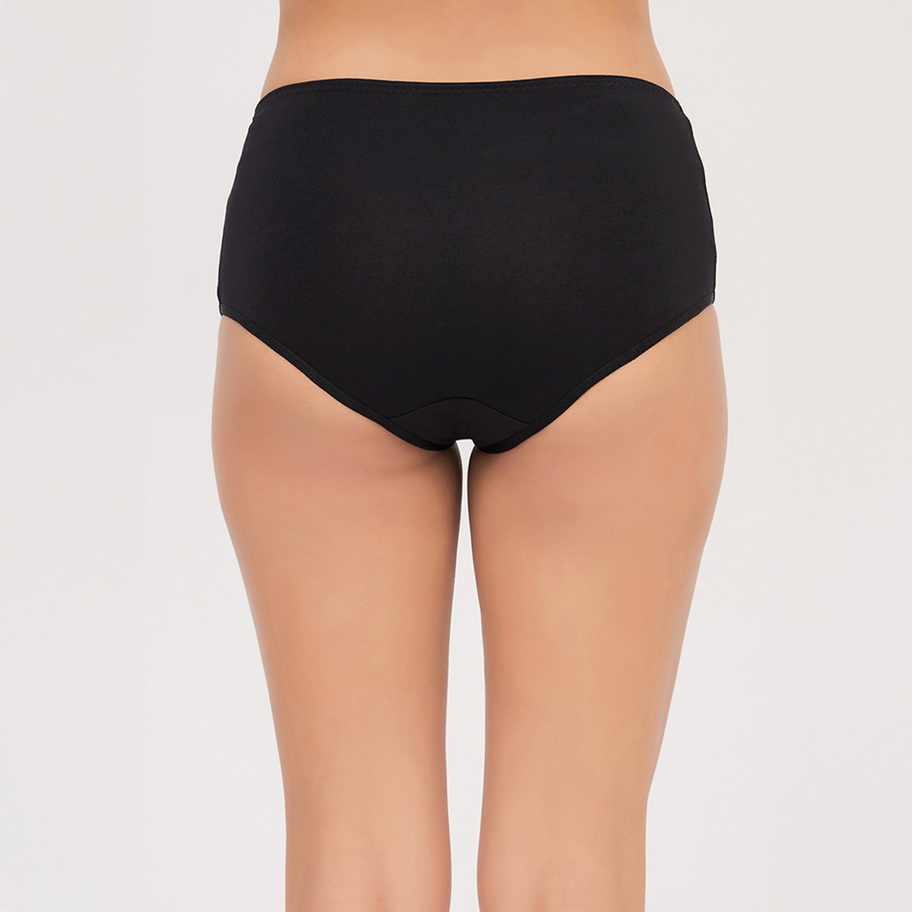 Clovia Pack of 3 High Waist Women's Hipster Panties - Cotton-women-clothing-lingerie-panties-image-4