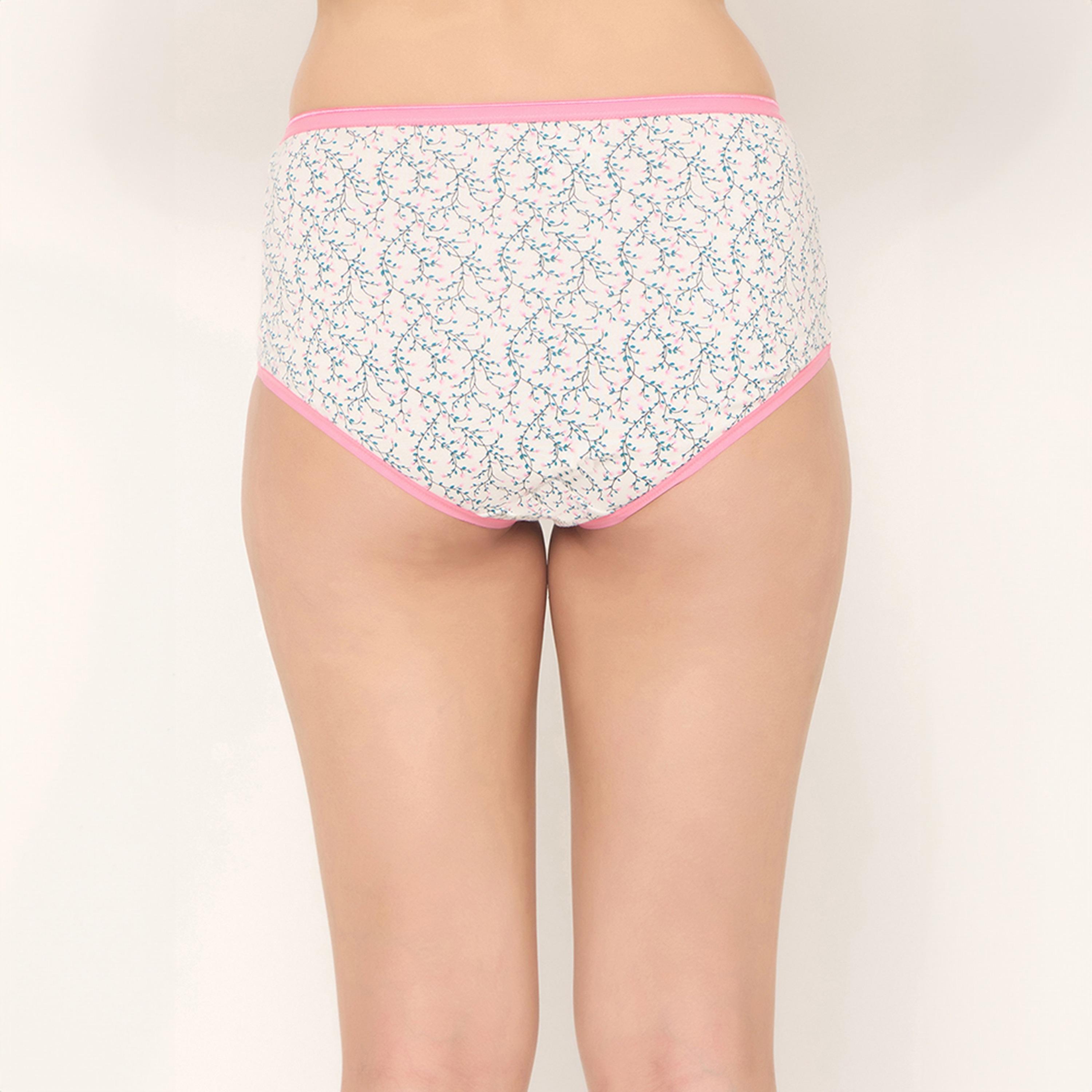 Clovia Pack of 3 High Waist Heart Print Women's Hipster Panties with Inner Elastic - Cotton-women-clothing-lingerie-panties-image-12