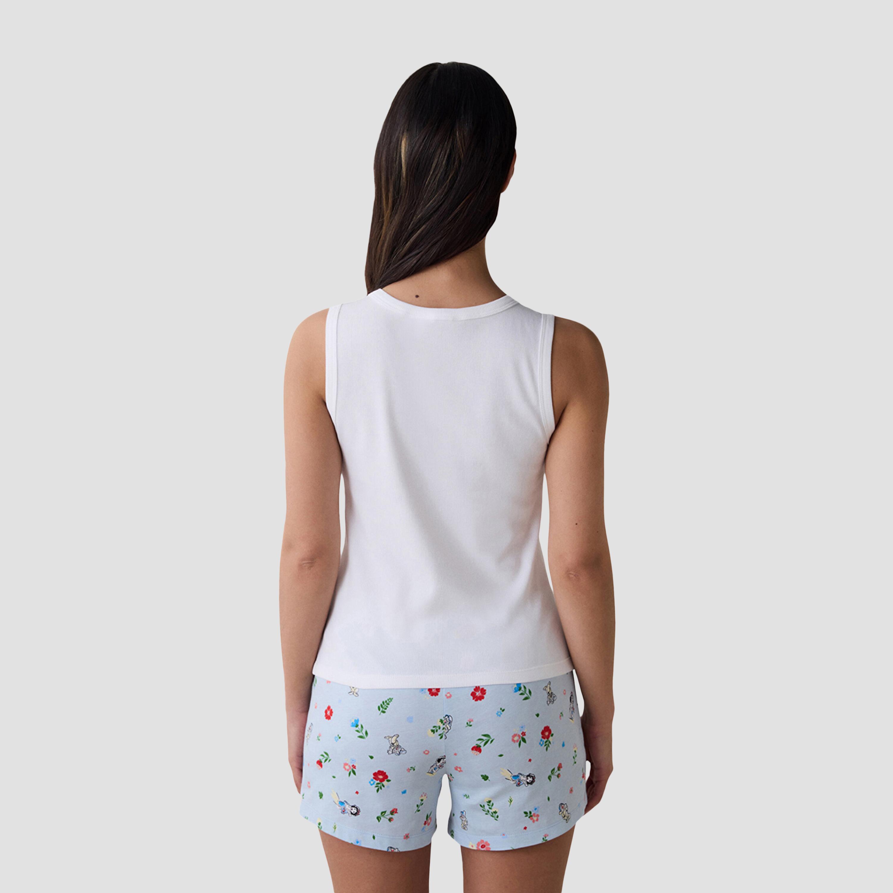 Penti Character Print Women's Tank Top and Shorts Set-women-clothing-nightwear-pyjamas-shortsets-image-4