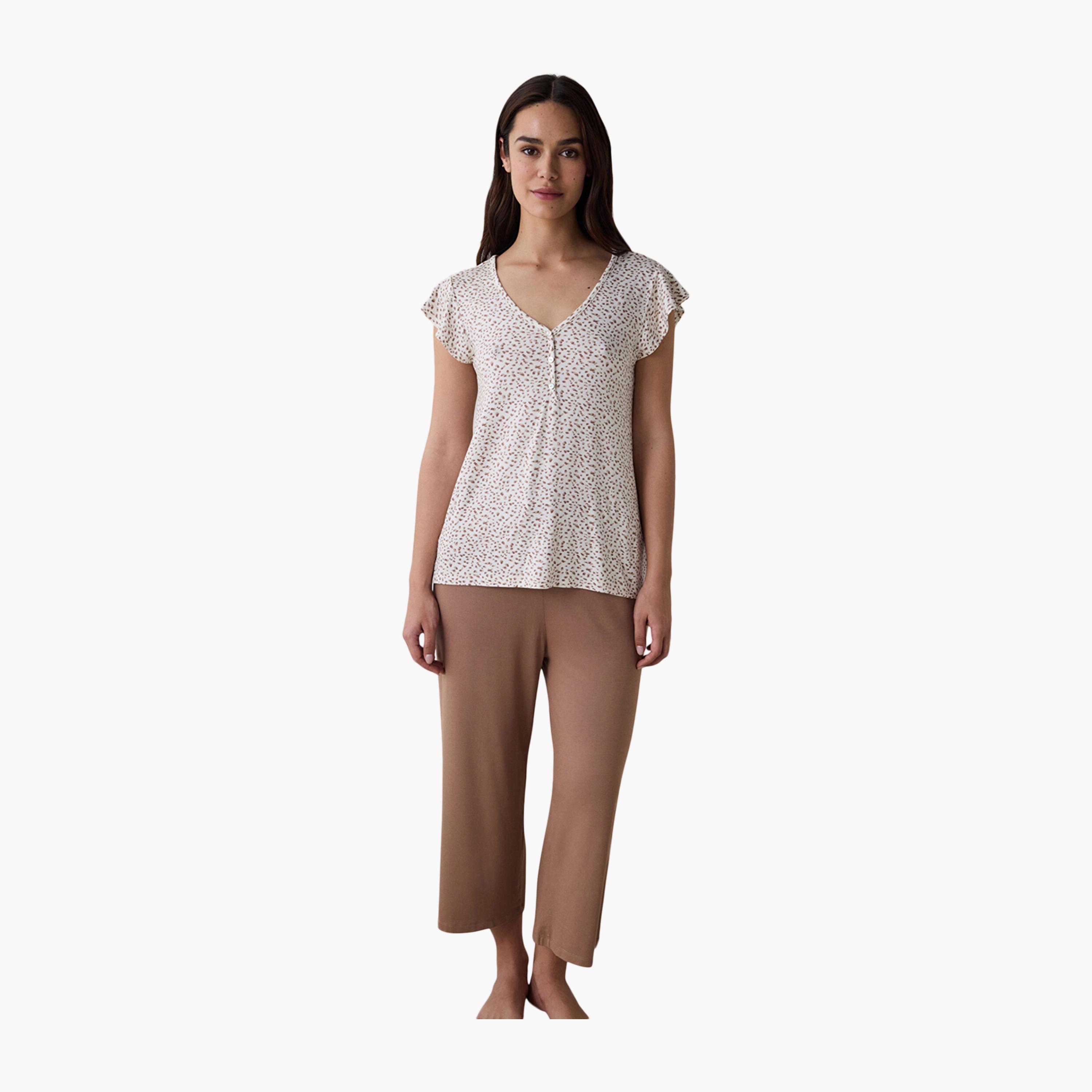 Penti Printed Women's Top and Capri Set-women-clothing-nightwear-pyjamas-longsets-image-1