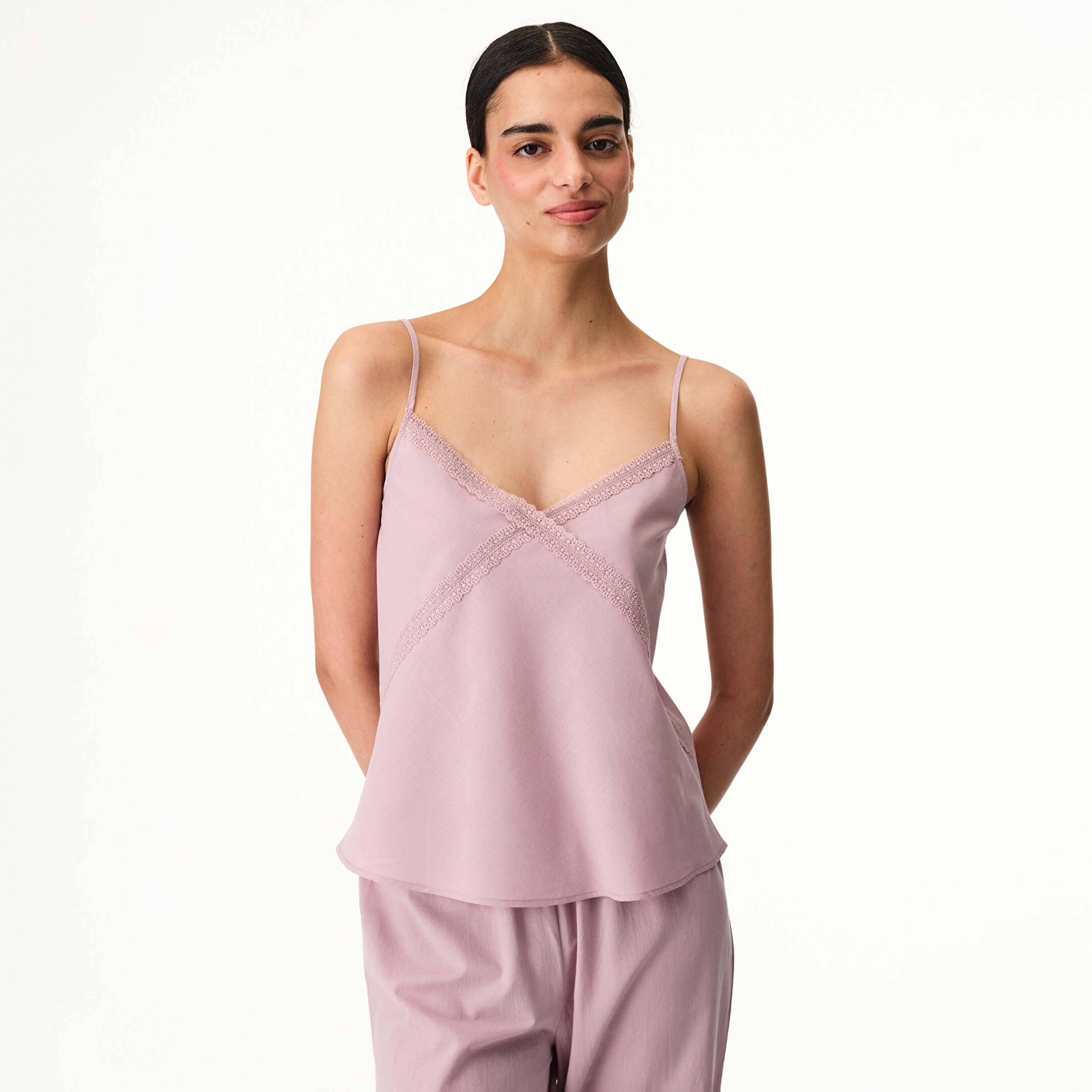 Penti Women's Plain Cami Top & Pyjama Set-women-clothing-nightwear-pyjamas-longsets-image-3