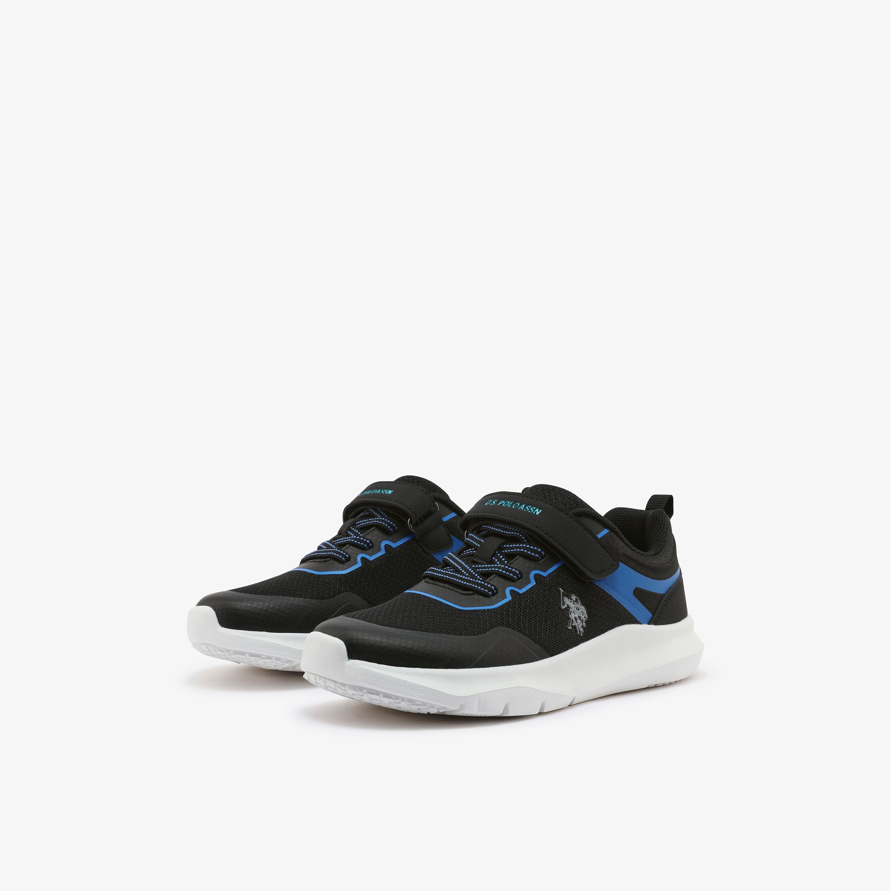 U.S. Polo Assn Boys Hook & Loop Sneakers | POSERTO-JR-GLB-6FX-boys-shoes-sneakers-image-1