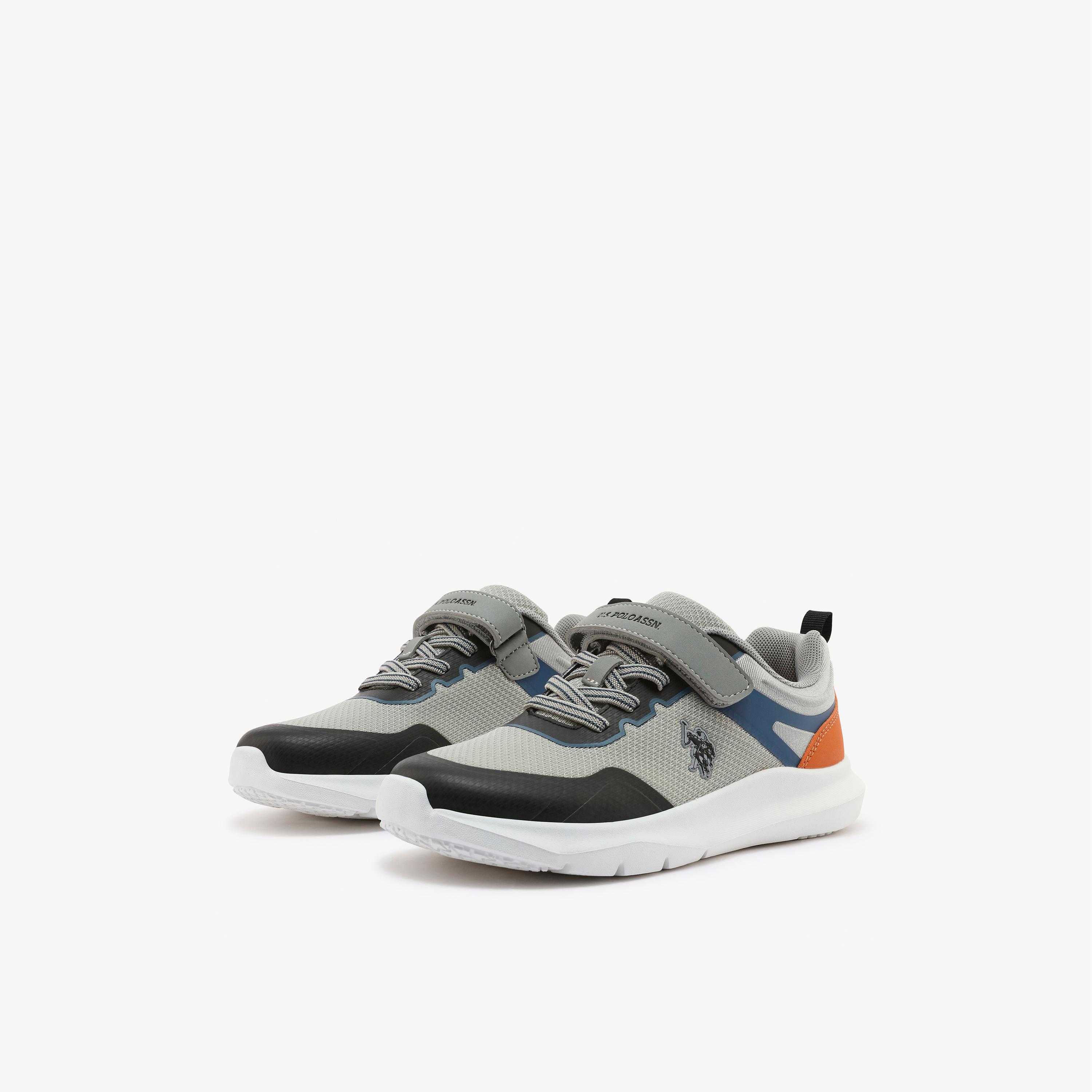 U.S. Polo Assn Boys Hook & Loop Sneakers | POSERTO-JR-GLB-6FX-boys-shoes-sneakers-image-1