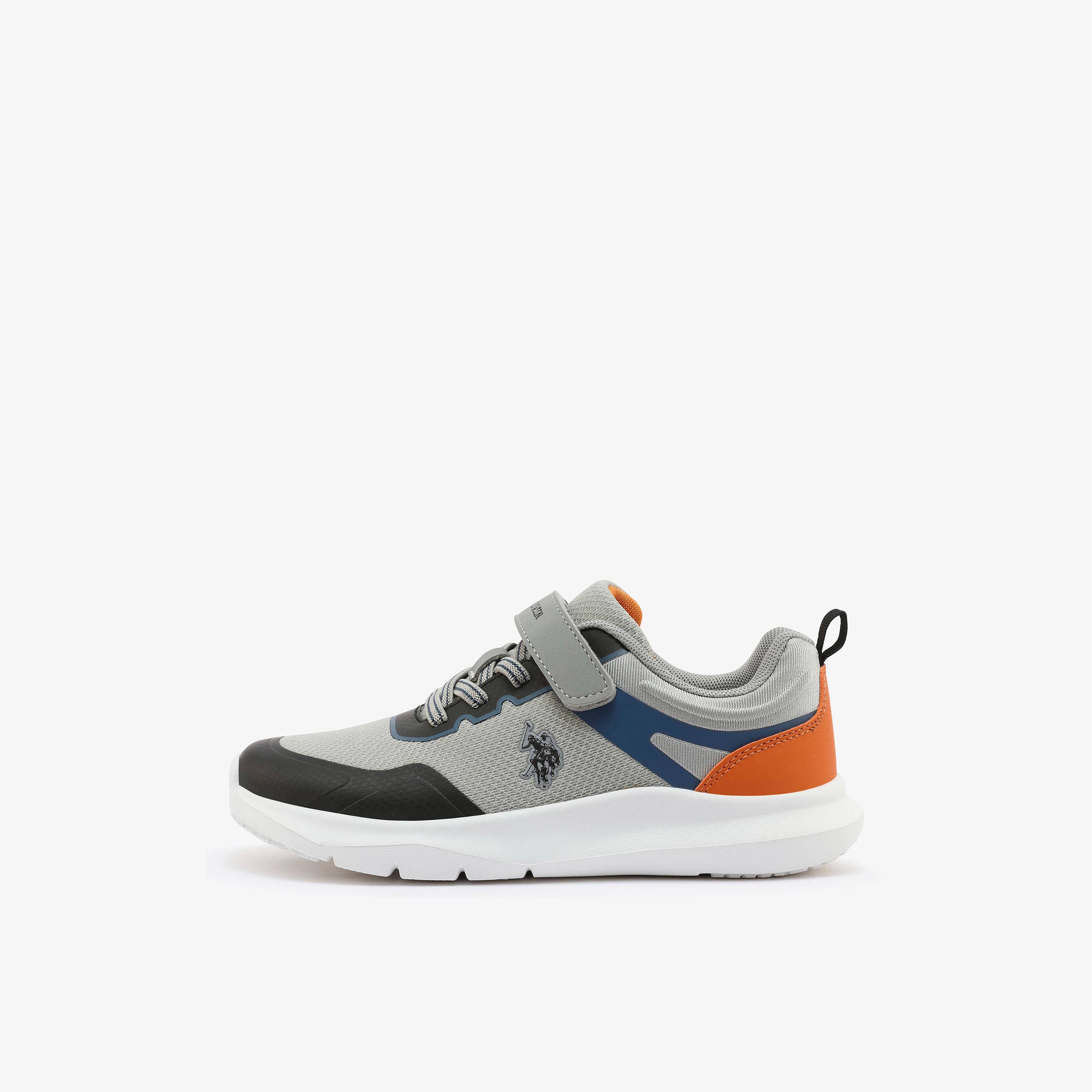 U.S. Polo Assn Boys Hook & Loop Sneakers | POSERTO-JR-GLB-6FX-boys-shoes-sneakers-image-2