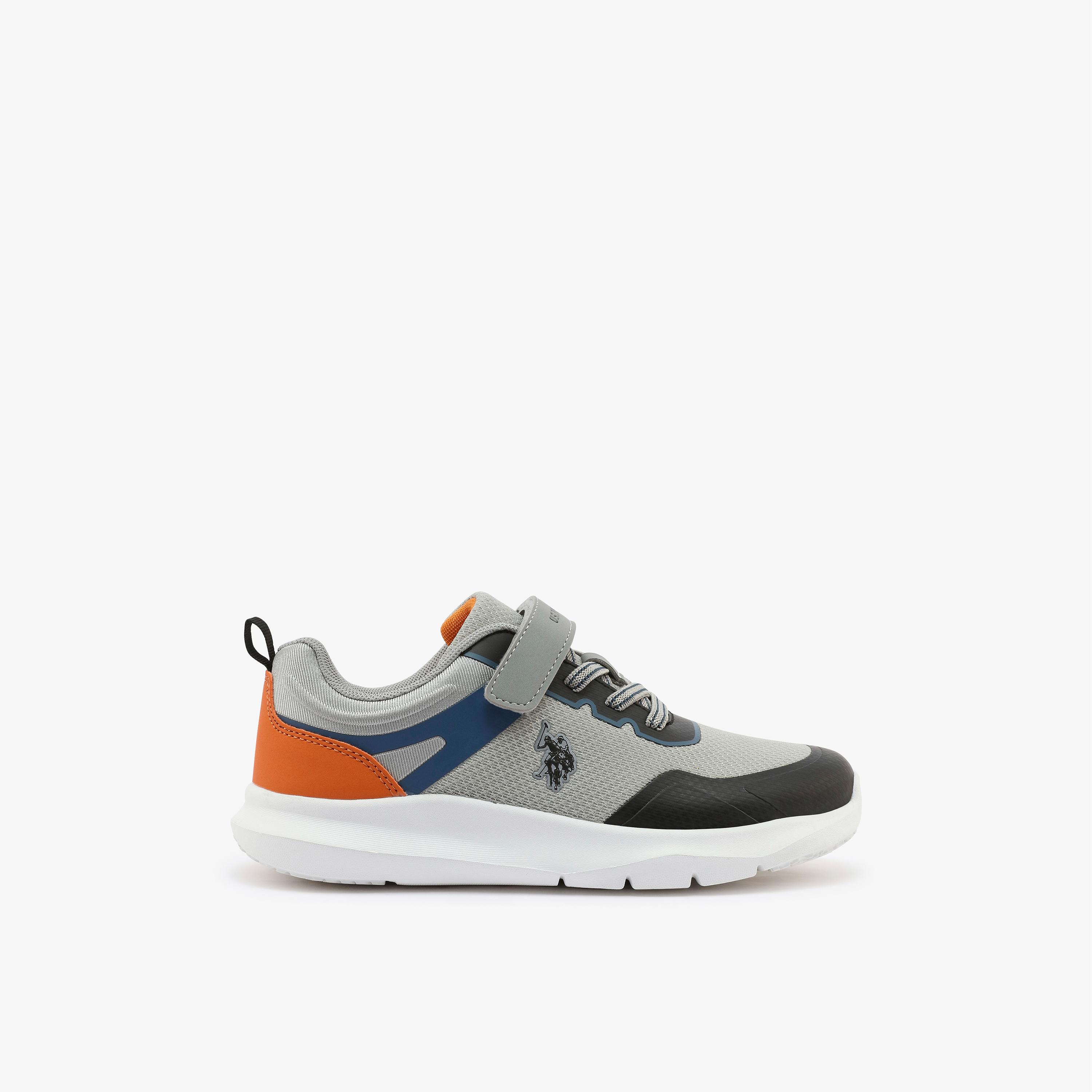 U.S. Polo Assn Boys Hook & Loop Sneakers | POSERTO-JR-GLB-6FX-boys-shoes-sneakers-image-3