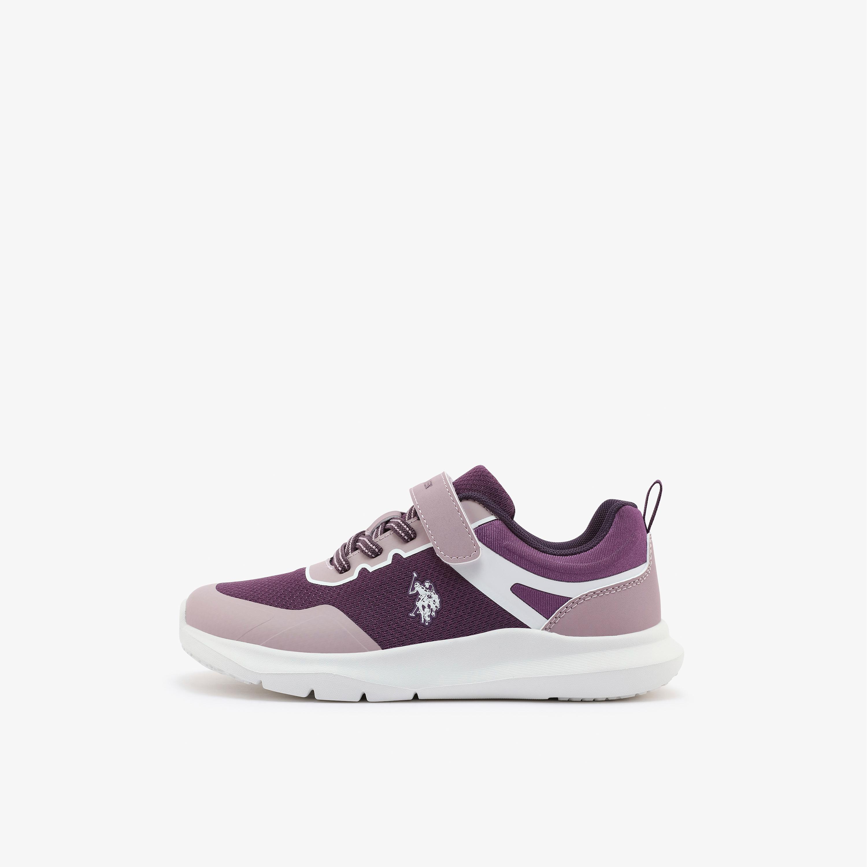 يو. اس. بولو اسن - حذاء رياضي للبنات بإبزيم لاصق | POSERTO-JR-GLB-6FX-girls-shoes-sneakers-image-2