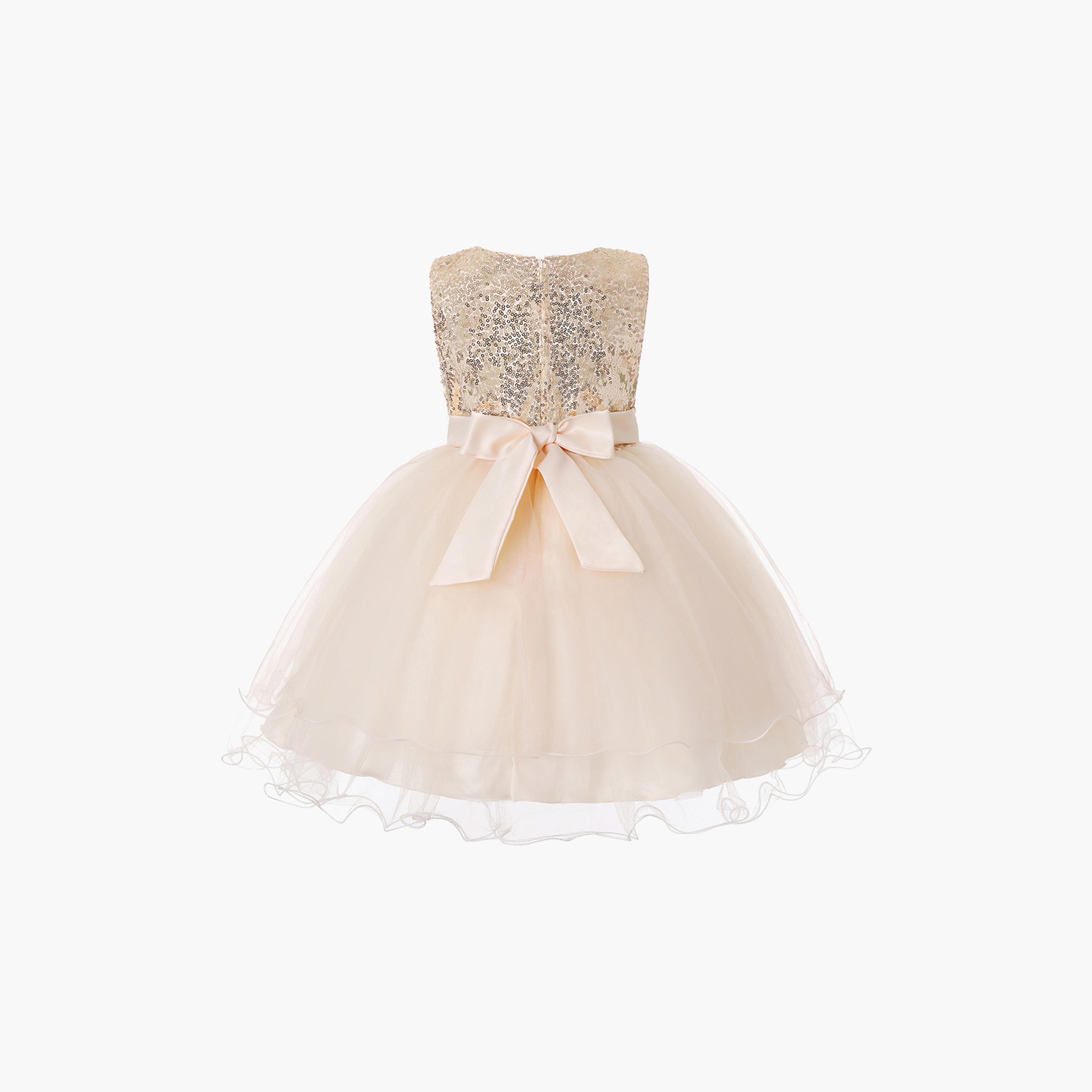 Ddaniella Princess Embellished Sleeveless Party Dress-girls-clothing-dressesandjumpsuits-image-2