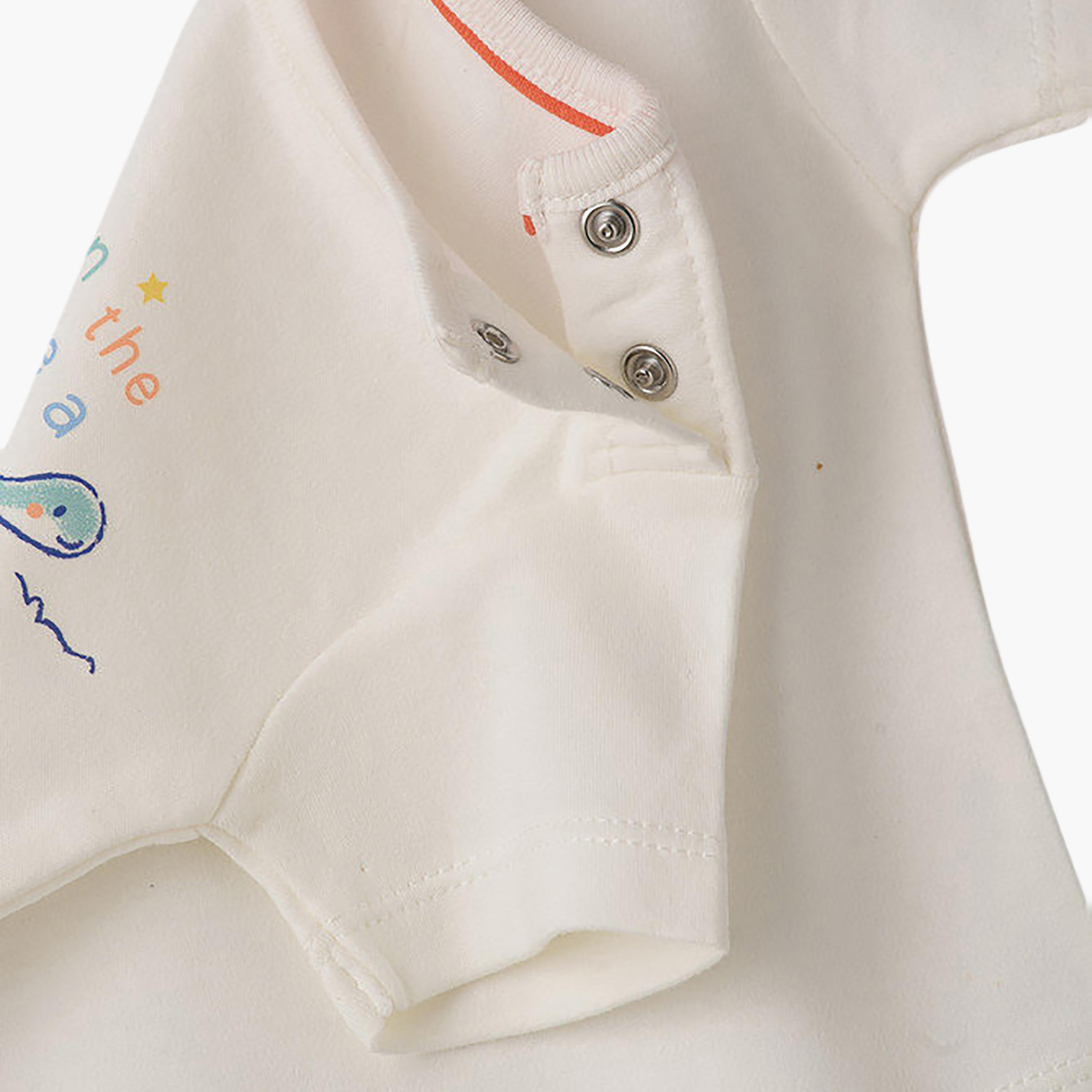 UniqKidz Cotton Short Sleeves Fish Printed T- Shirt-baby-boys-clothing-tshirtsandpolos-image-3