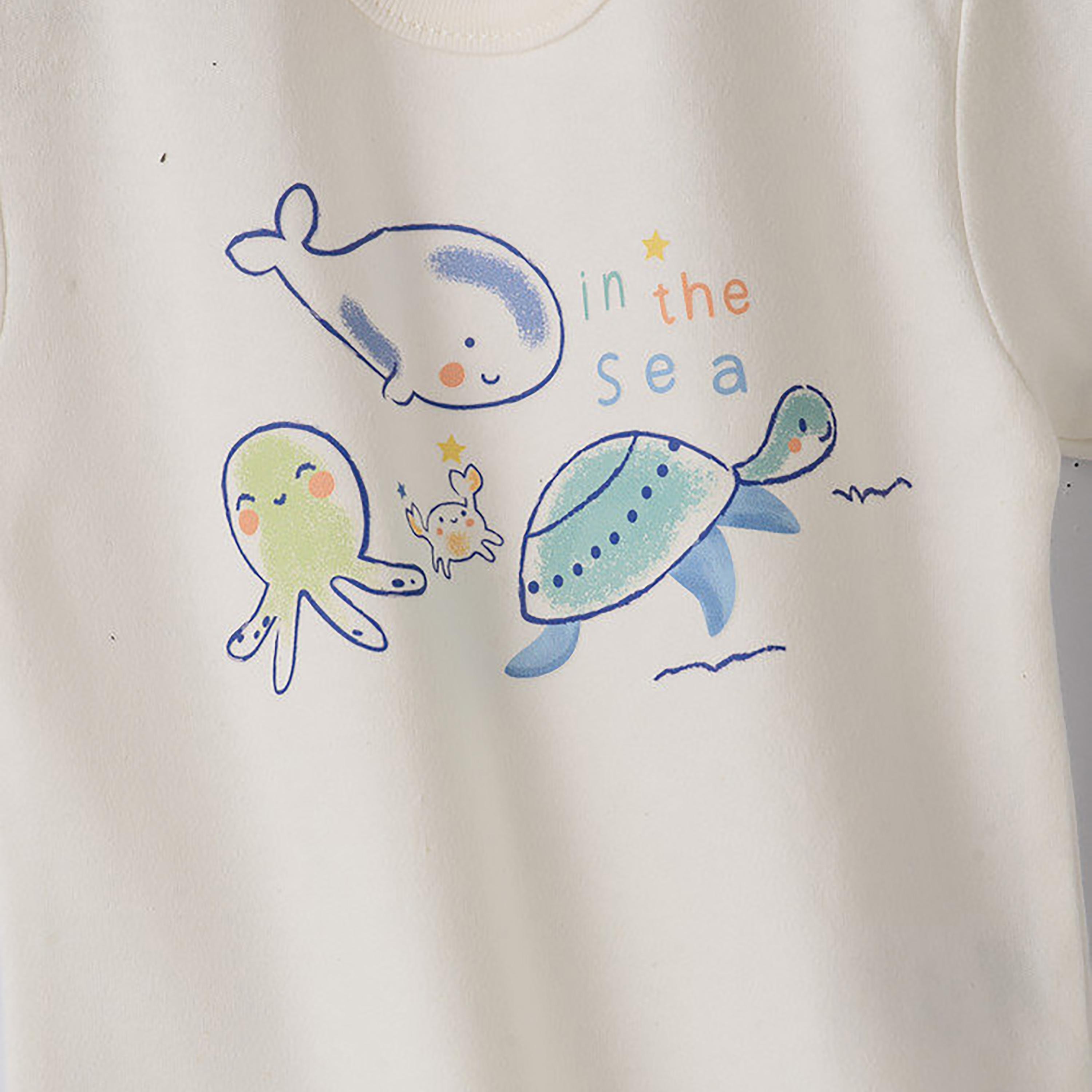 UniqKidz Cotton Short Sleeves Fish Printed T- Shirt-baby-boys-clothing-tshirtsandpolos-image-4