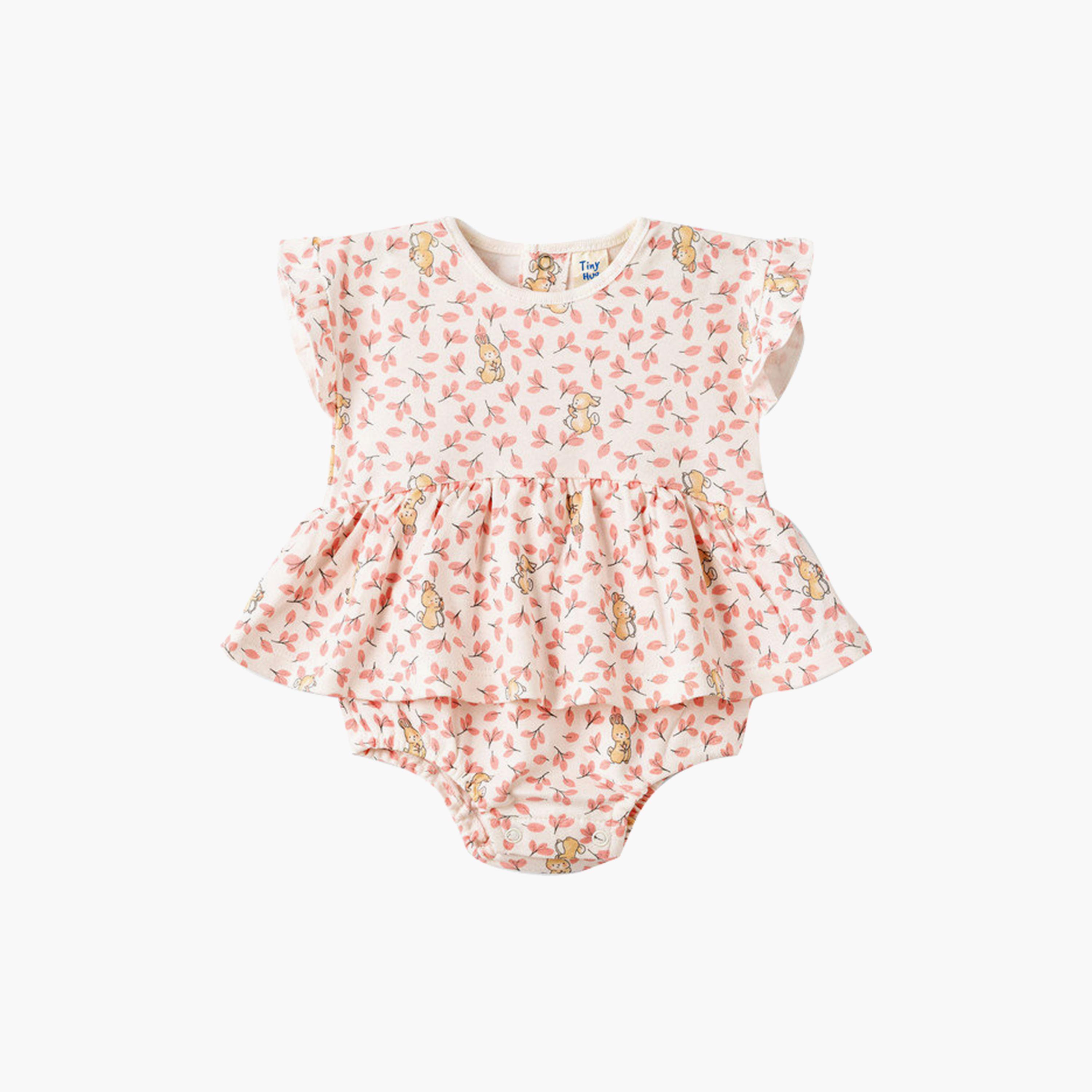 UniqKidz Cotton Floral Sleeveless Dress-baby-girls-clothing-dressesandjumpsuits-image-1