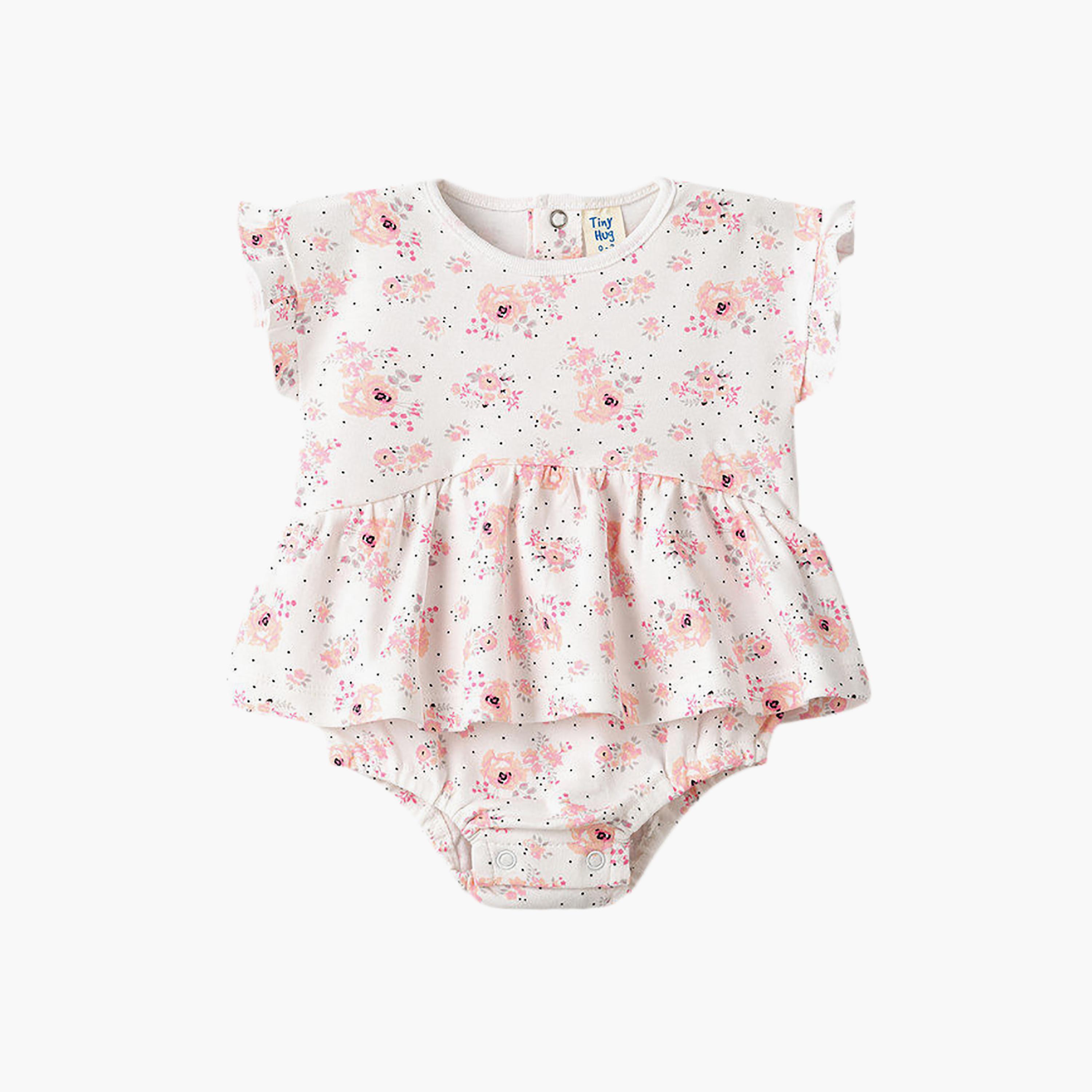 UniqKidz Cotton Floral Sleeveless Dress-baby-girls-clothing-dressesandjumpsuits-image-1
