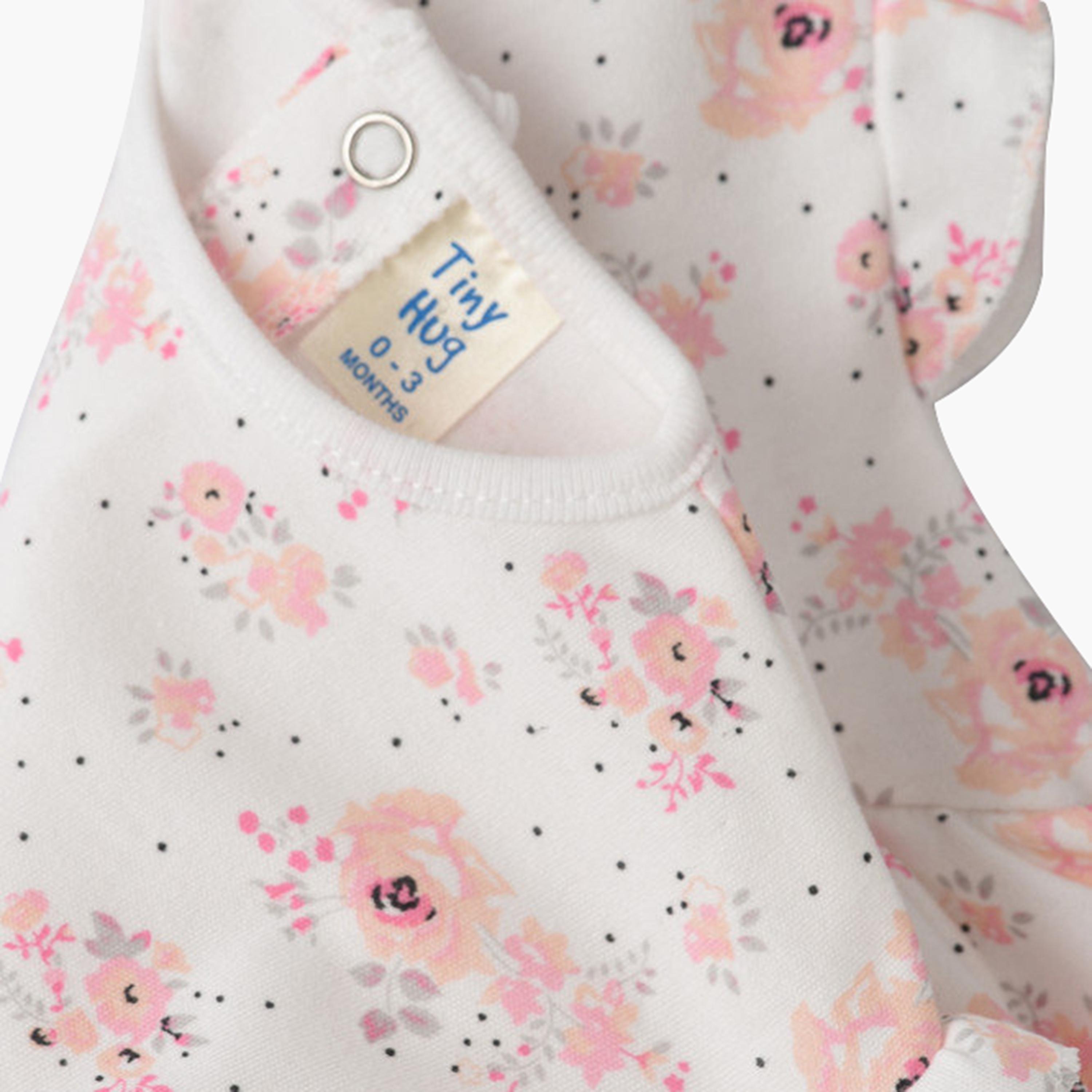 UniqKidz Cotton Floral Sleeveless Dress-baby-girls-clothing-dressesandjumpsuits-image-3