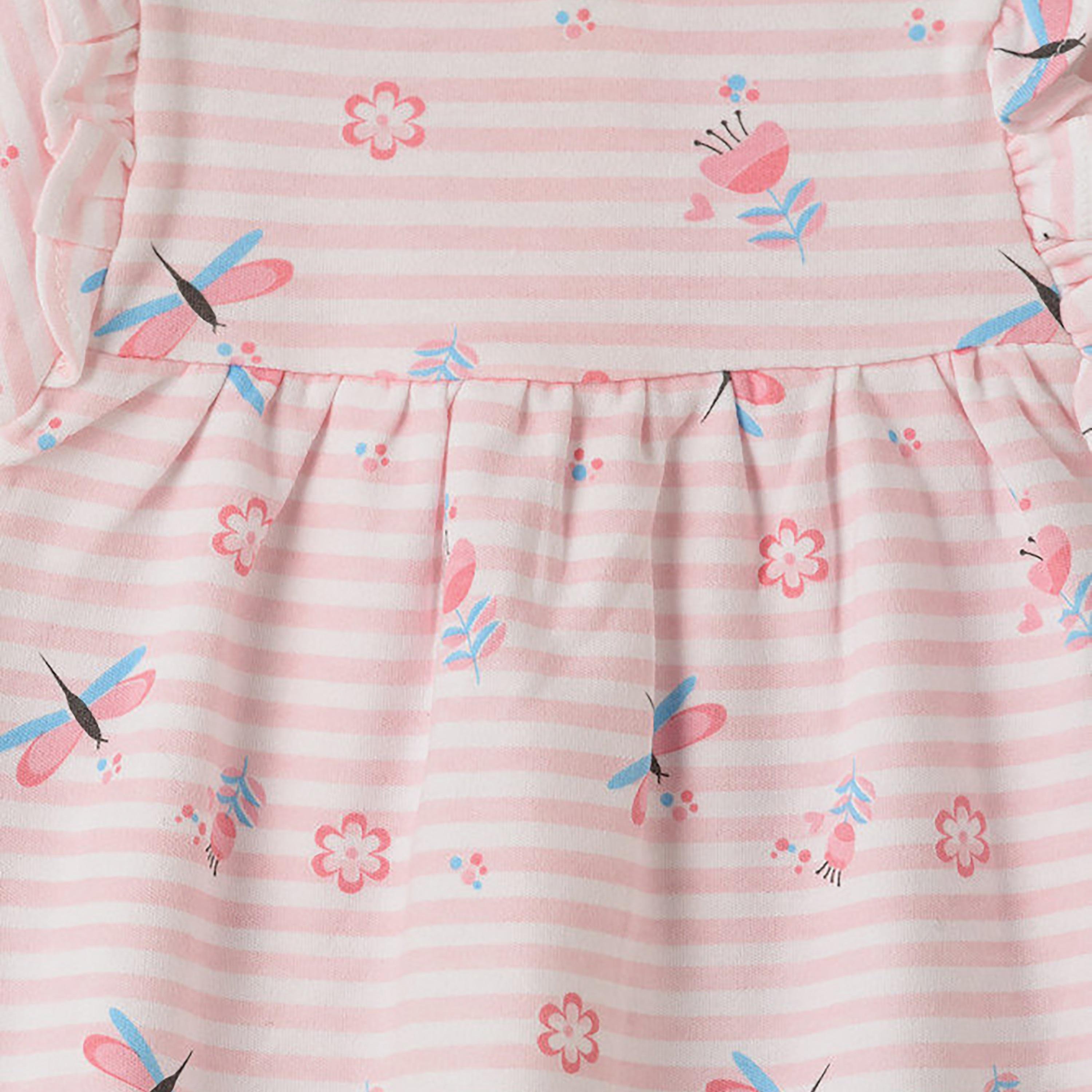 UniqKidz Cotton Floral Dress-baby-girls-clothing-dressesandjumpsuits-image-4