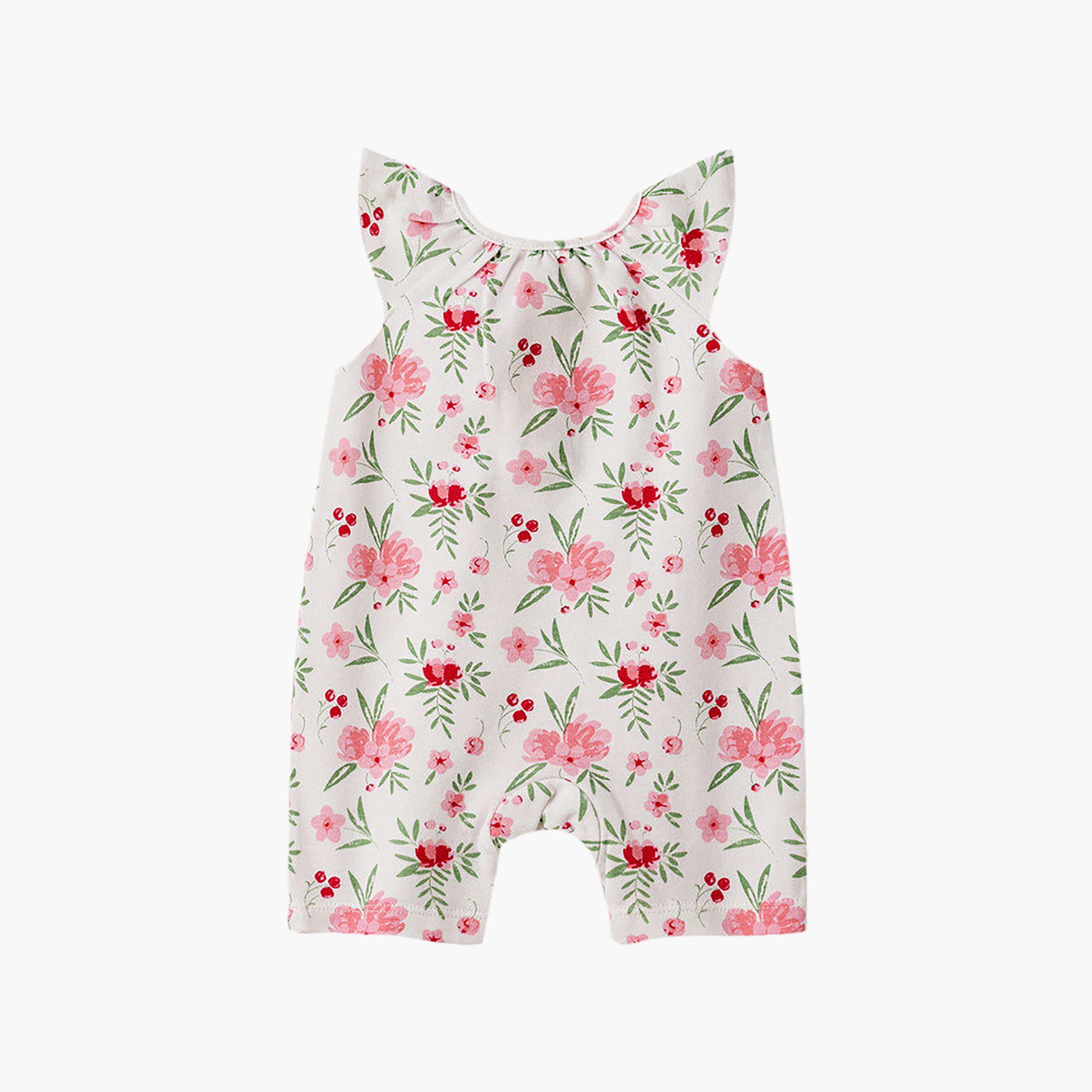 UniqKidz Cotton Floral Rompers-baby-girls-clothing-rompers-image-2