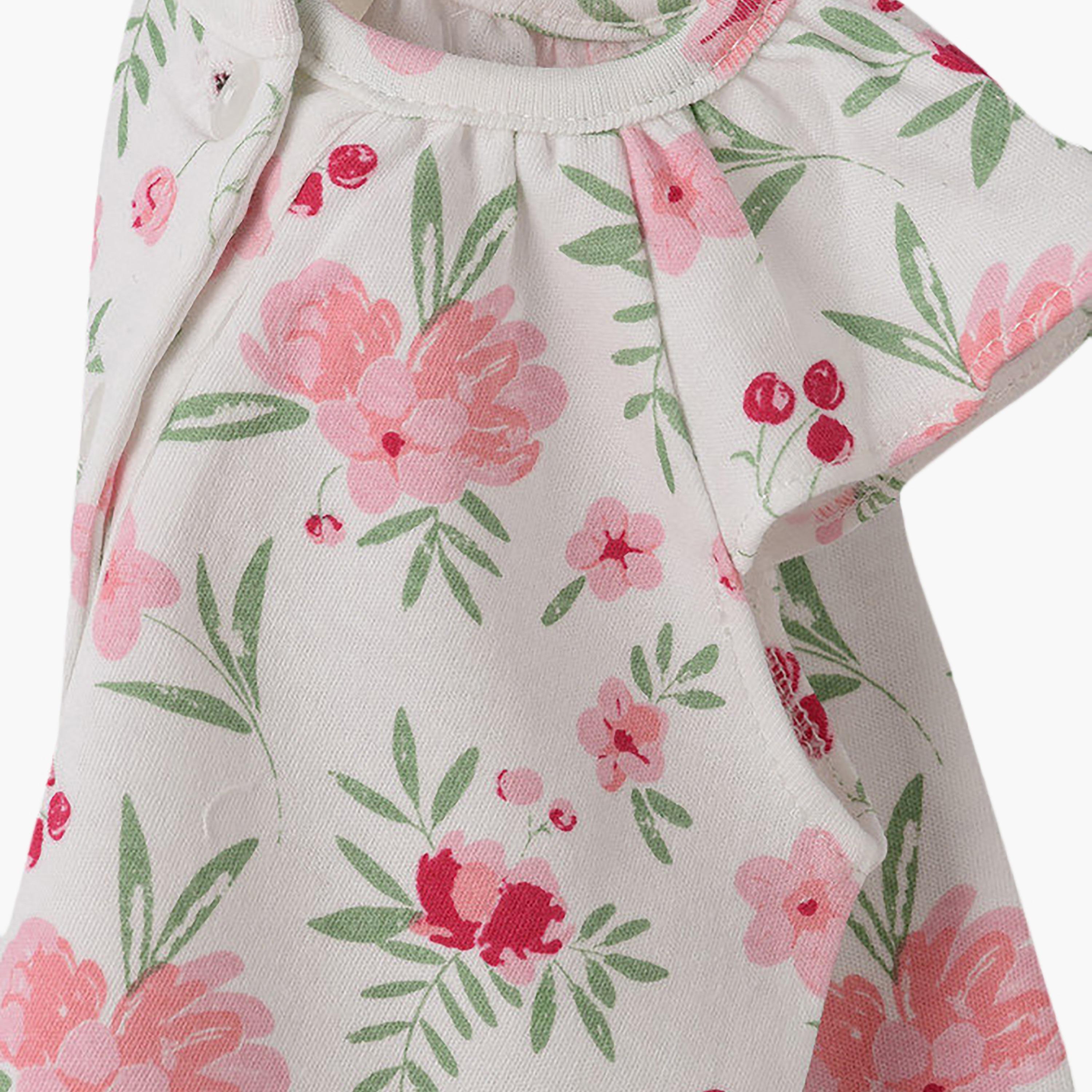 UniqKidz Cotton Floral Rompers-baby-girls-clothing-rompers-image-3